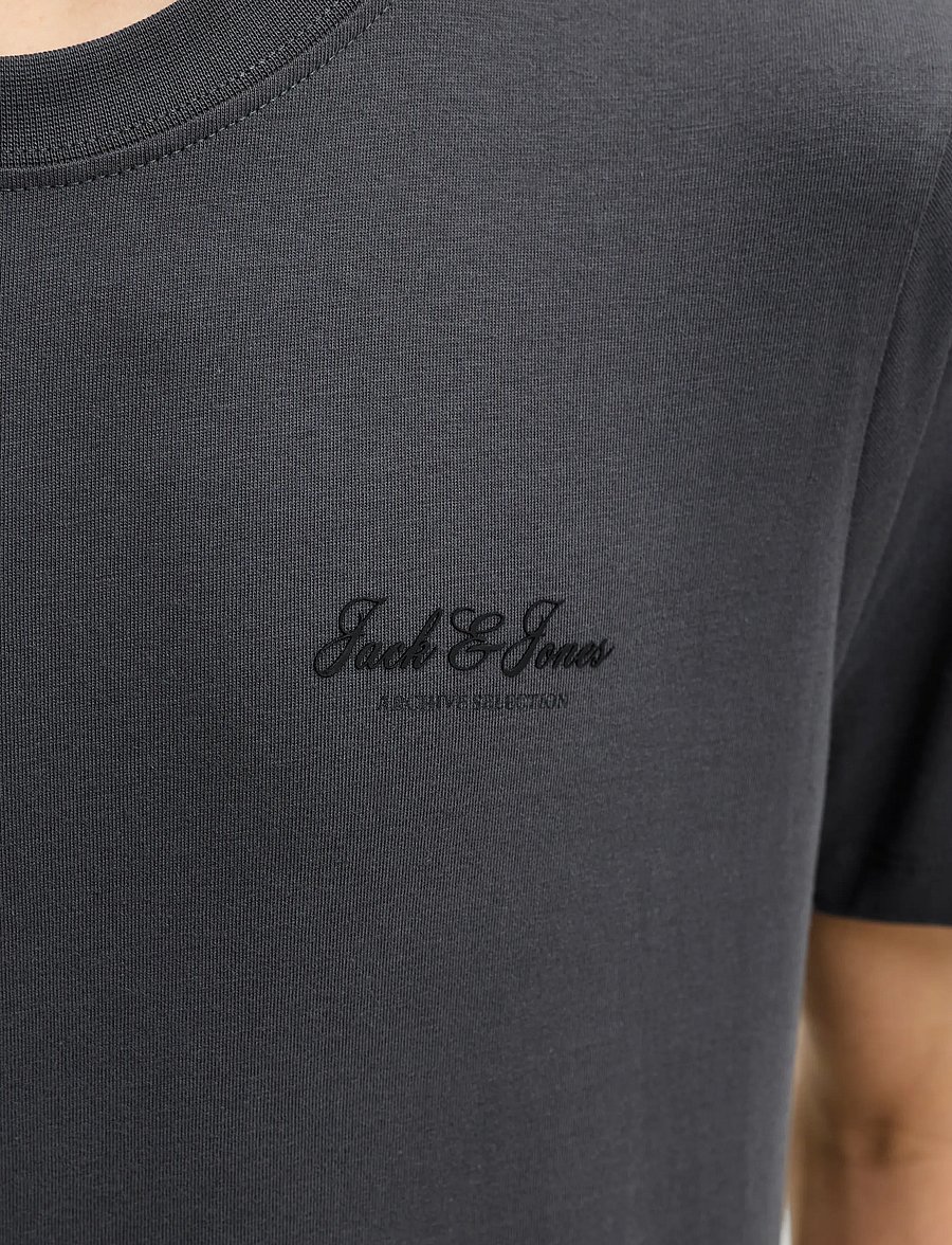 Jack & Jones - JJEARCHIVE GRAPHIC TEE SS ONECK NOOS JNR - lühikeste varrukatega t-särgid - asphalt - 4