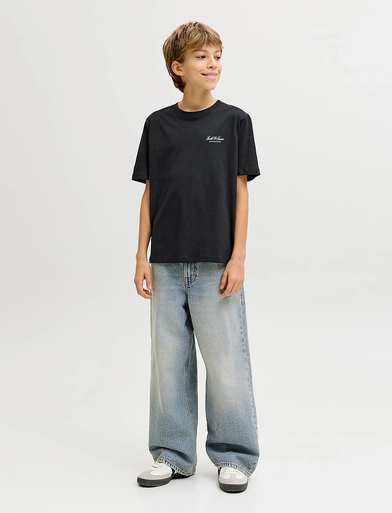 Jack & Jones - JJEARCHIVE GRAPHIC TEE SS ONECK NOOS JNR - kortærmede t-shirts - black - 3
