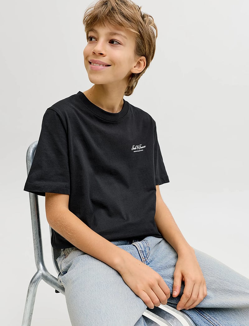 Jack & Jones - JJEARCHIVE GRAPHIC TEE SS ONECK NOOS JNR - kortærmede t-shirts - black - 5