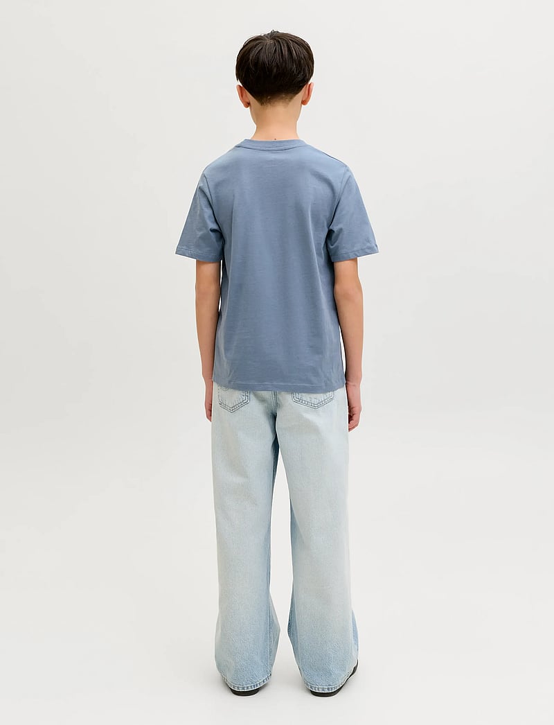 Jack & Jones - JJEARCHIVE GRAPHIC TEE SS ONECK NOOS JNR - kortærmede t-shirts - blue mirage - 3