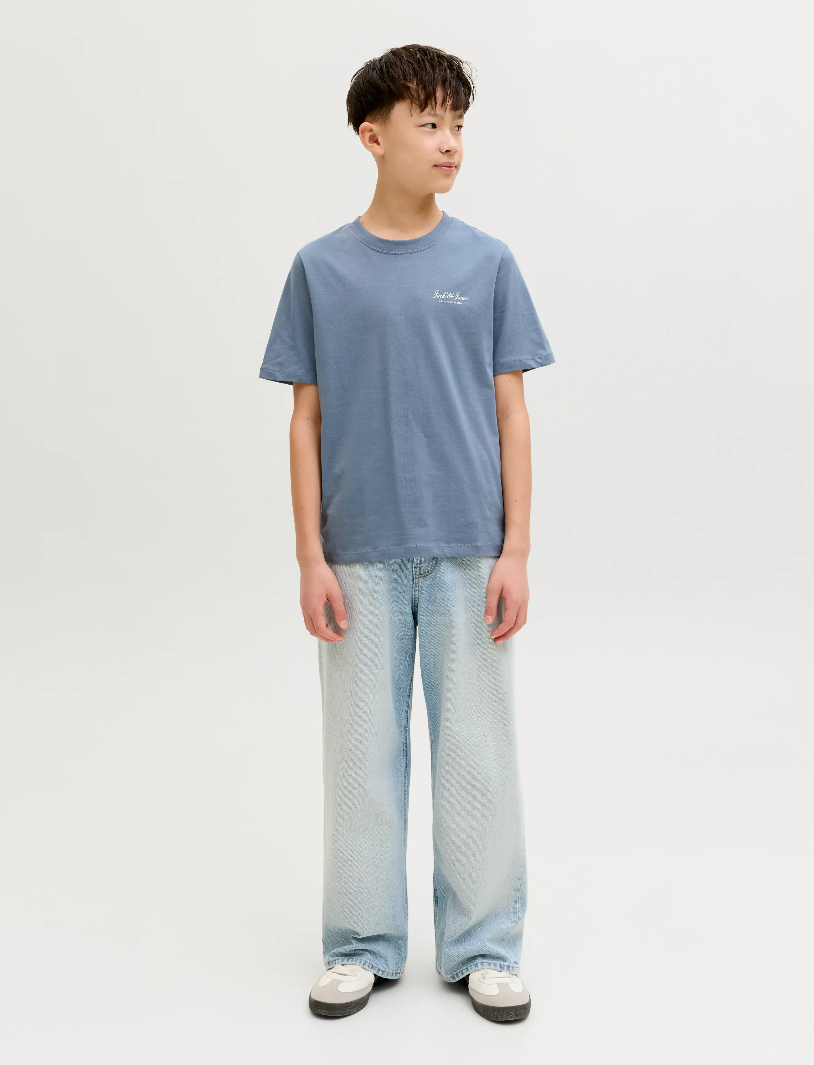 Jack & Jones - JJEARCHIVE GRAPHIC TEE SS ONECK NOOS JNR - kurzärmelige - blue mirage - 4