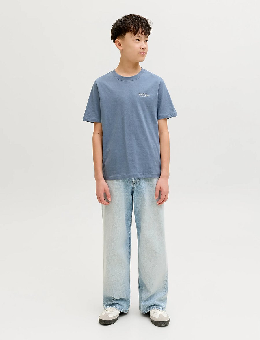 Jack & Jones - JJEARCHIVE GRAPHIC TEE SS ONECK NOOS JNR - kurzärmelige - blue mirage - 4