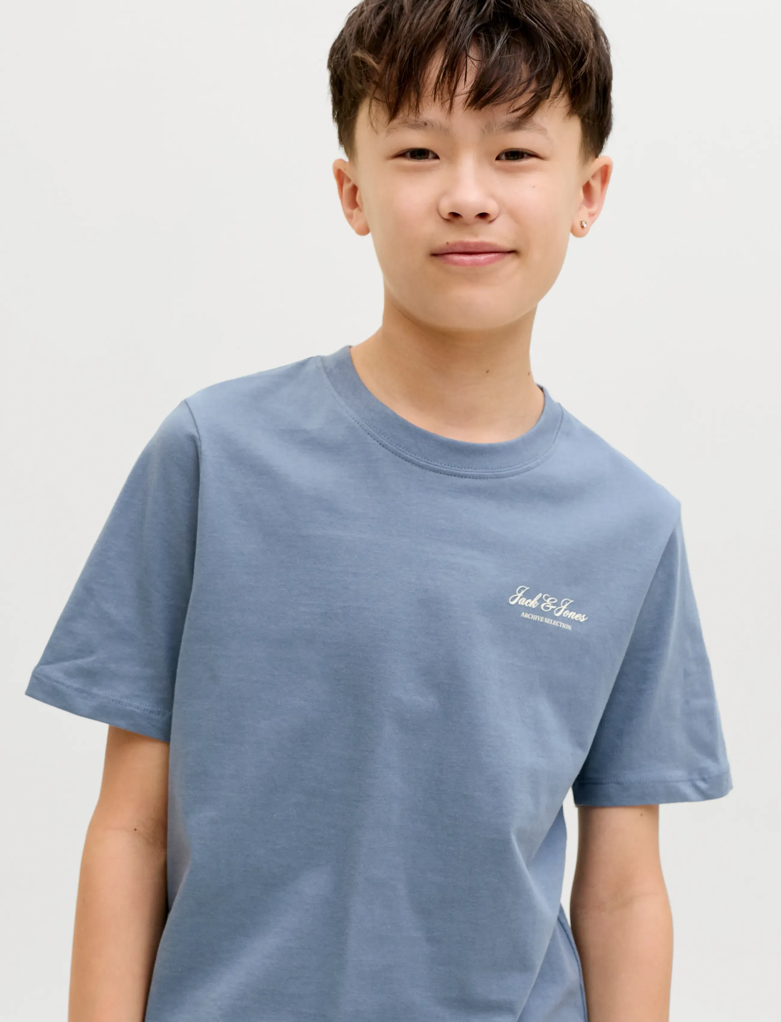 JACK & JONES Jjearchive Graphic Tee Ss Oneck Noos Jnr t-shirts med tryck herr – bild 5