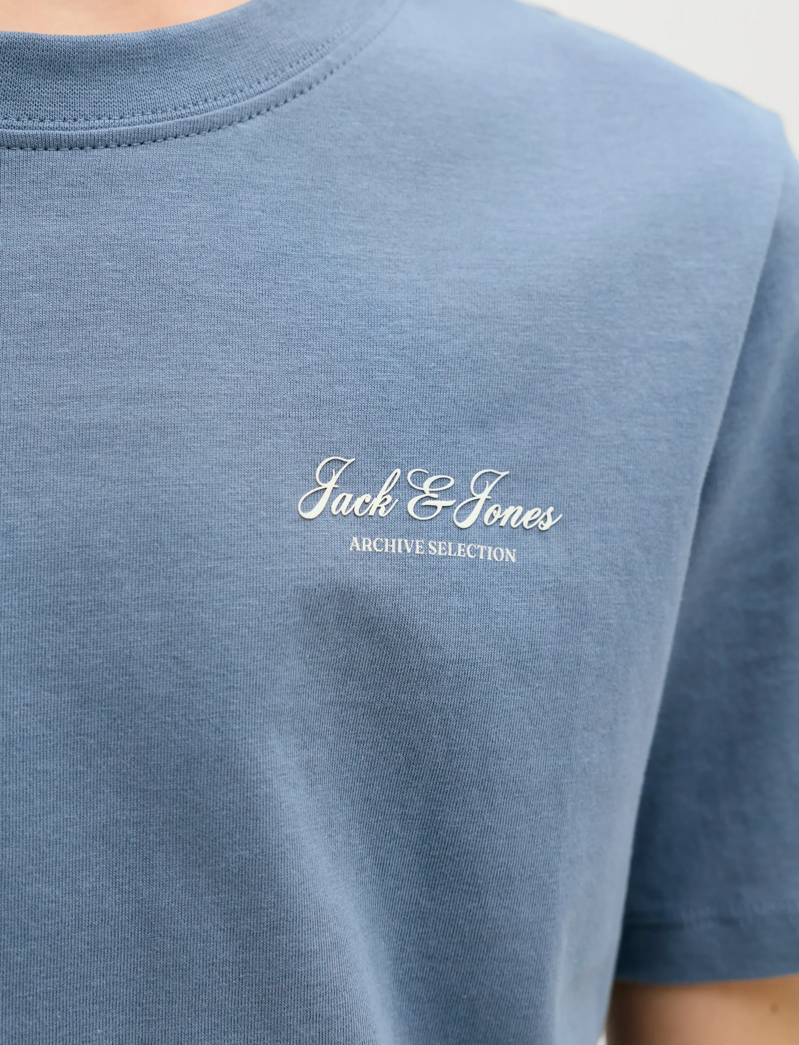 JACK & JONES Jjearchive Graphic Tee Ss Oneck Noos Jnr t-shirts med tryck herr – bild 6