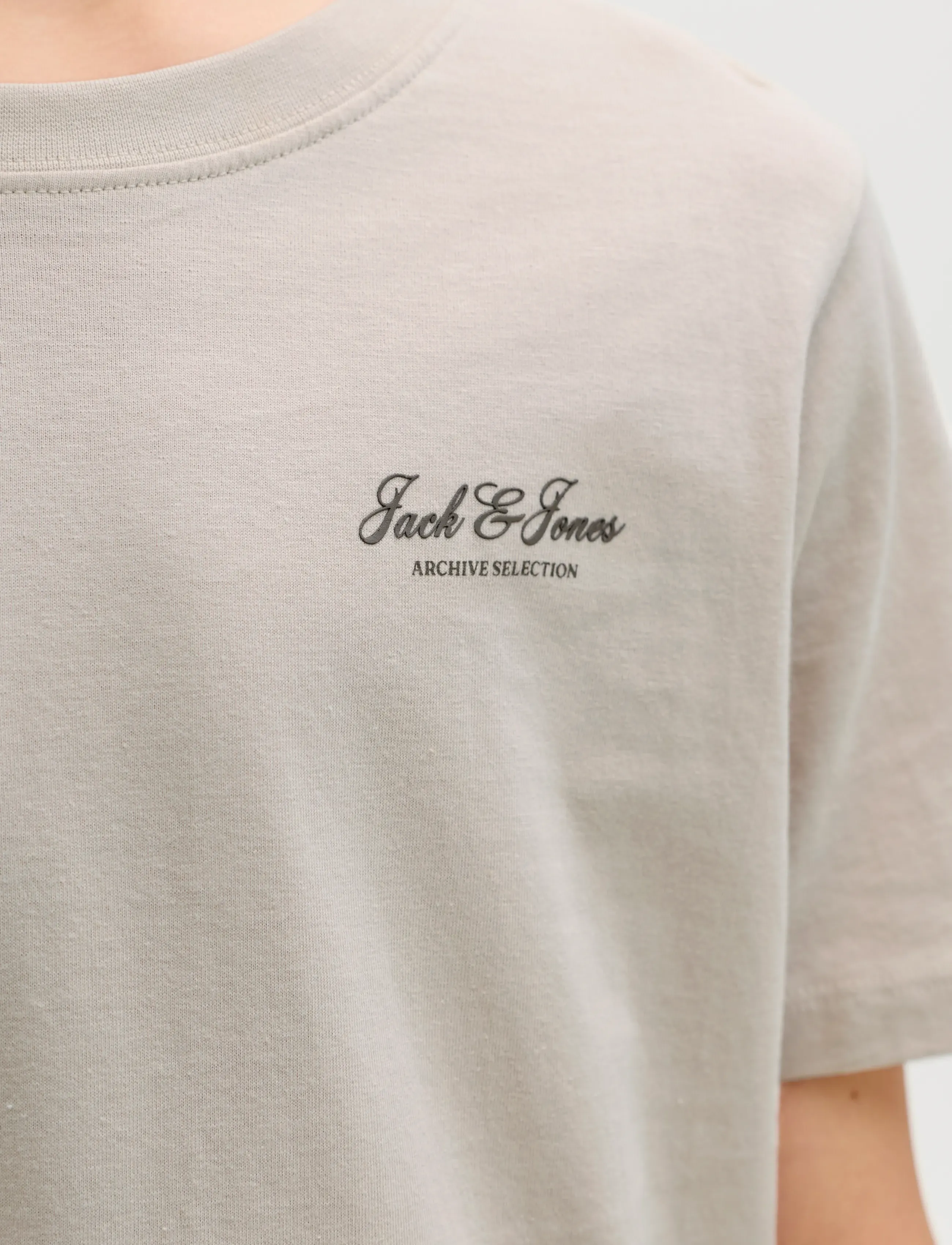 JACK & JONES Jjearchive Graphic Tee Ss Oneck Noos Jnr t-shirts med tryck herr – bild 6