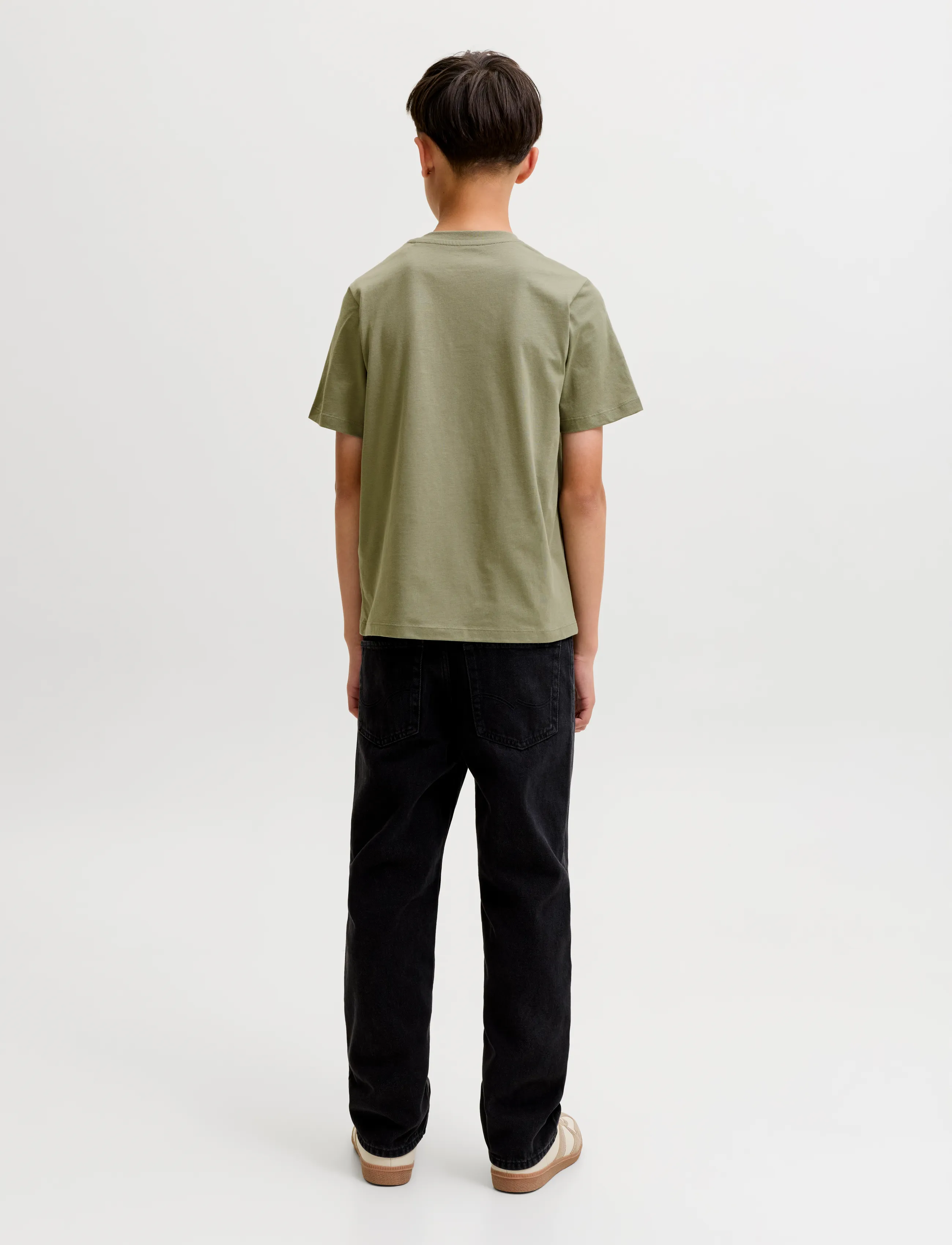 Jack & Jones - JJEARCHIVE GRAPHIC TEE SS ONECK NOOS JNR - lühikeste varrukatega t-särgid - vetiver - 2