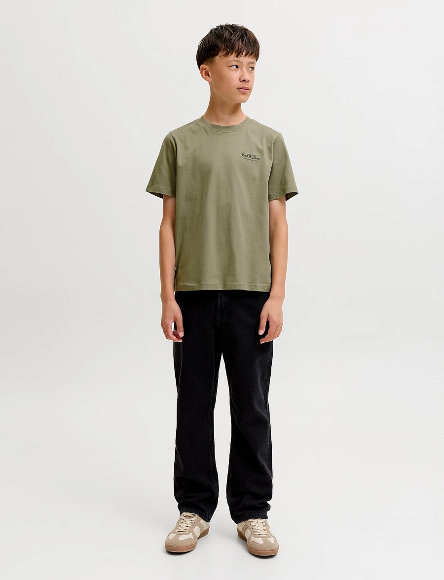 Jack & Jones - JJEARCHIVE GRAPHIC TEE SS ONECK NOOS JNR - lühikeste varrukatega t-särgid - vetiver - 3