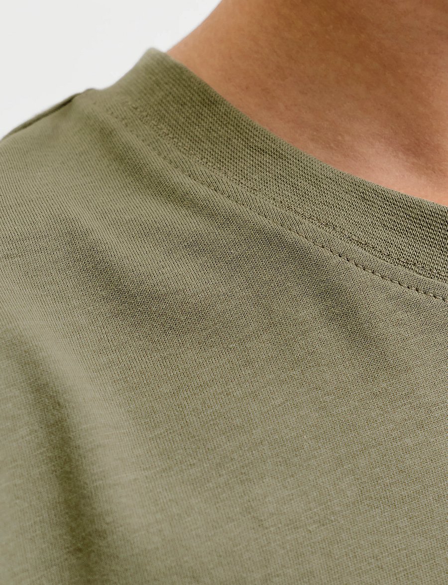 Jack & Jones - JJEARCHIVE GRAPHIC TEE SS ONECK NOOS JNR - lühikeste varrukatega t-särgid - vetiver - 4