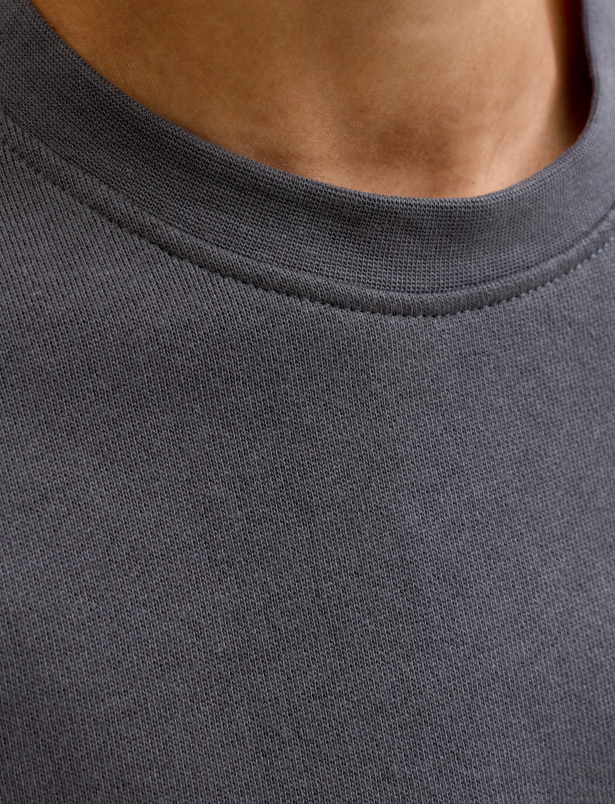 Jack & Jones - JJEARCHIVE GRAPHIC SWEAT CN SN JNR - sweatshirts - asphalt - 5