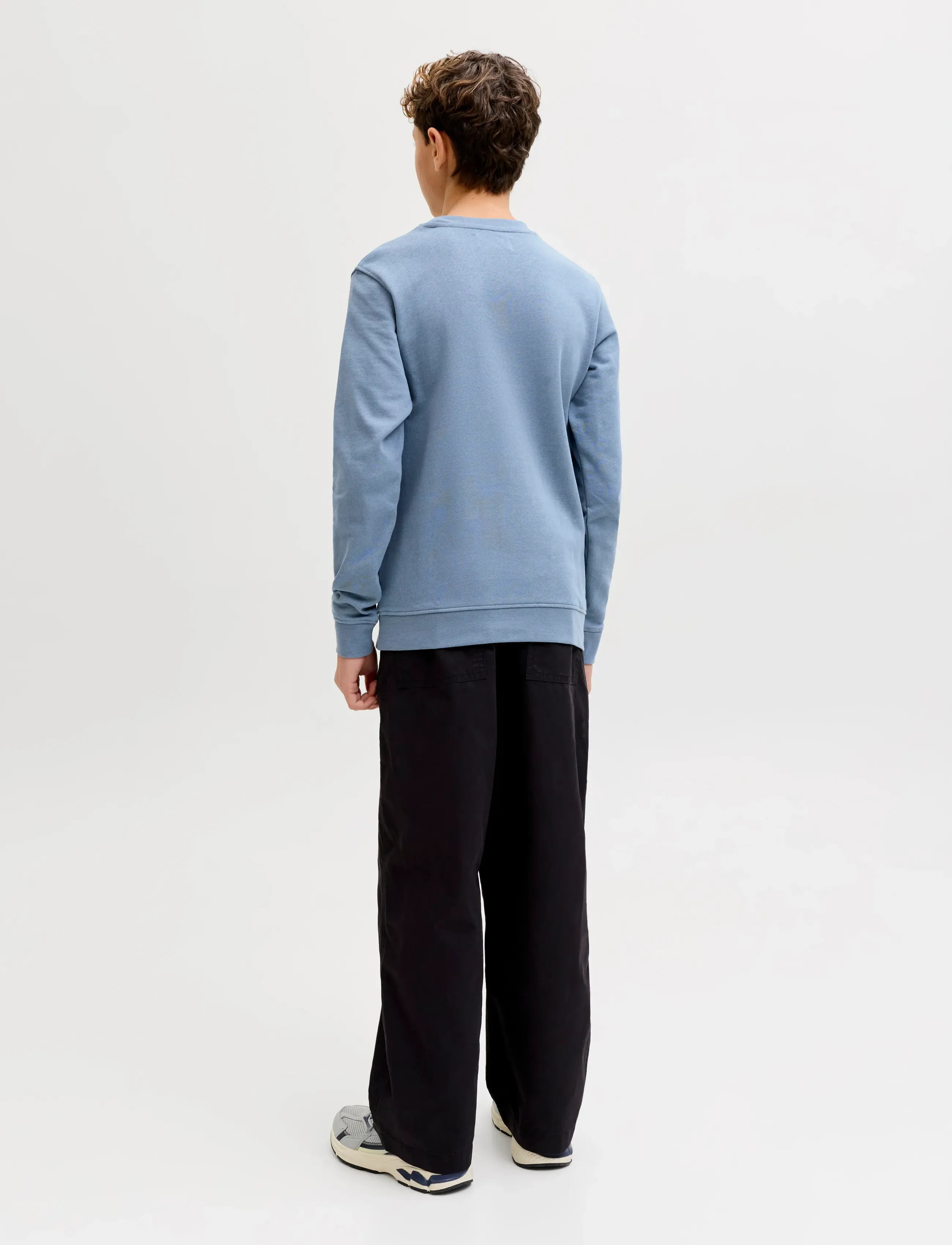 Jack & Jones - JJEARCHIVE GRAPHIC SWEAT CN SN JNR - sweatshirts - blue mirage - 2