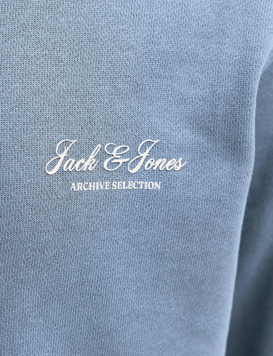 Jack & Jones - JJEARCHIVE GRAPHIC SWEAT CN SN JNR - sweatshirts - blue mirage - 4
