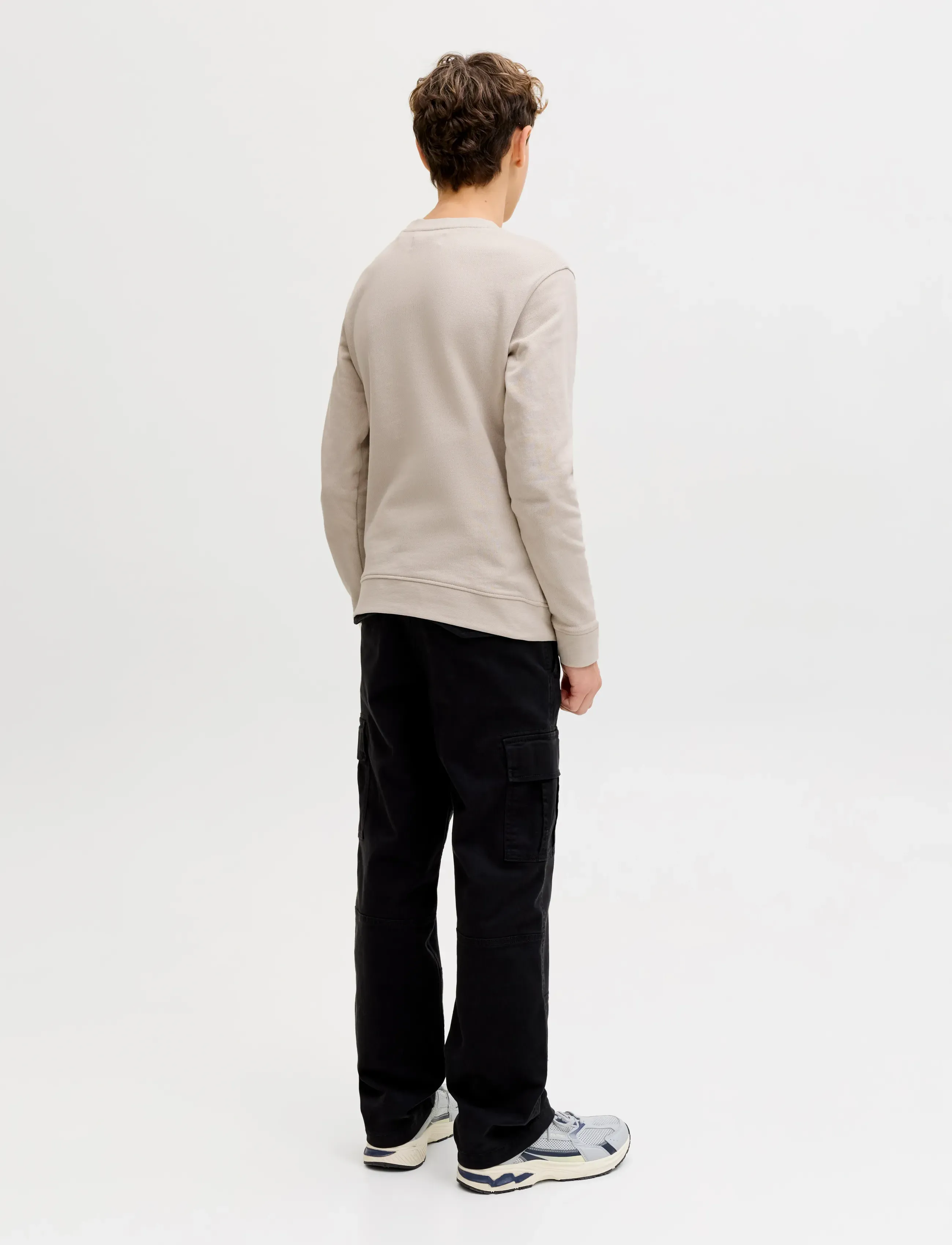 Jack & Jones - JJEARCHIVE GRAPHIC SWEAT CN SN JNR - sweatshirts - moonbeam - 2
