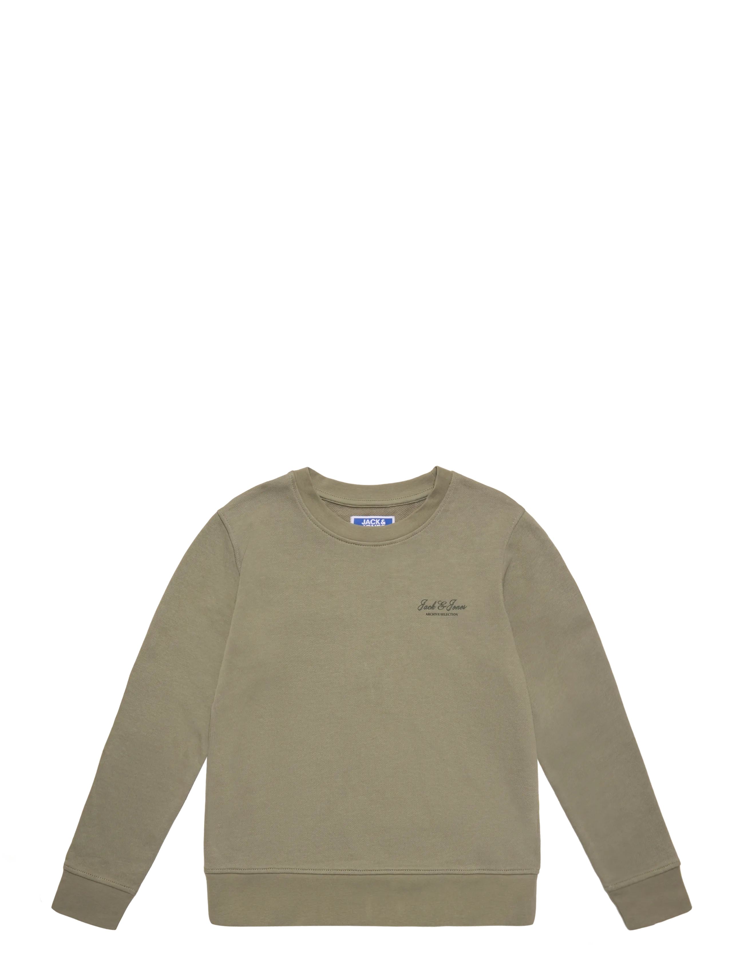 Jack & Jones JJEARCHIVE GRAPHIC SWEAT CN SN JNR - Sweatshirts - VETIVER / khaki/green