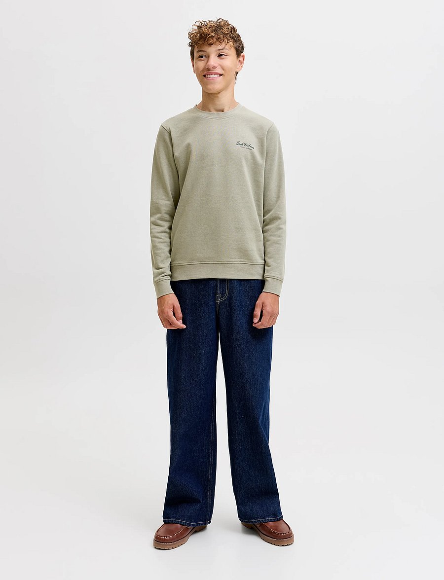Jack & Jones - JJEARCHIVE GRAPHIC SWEAT CN SN JNR - dressipluusid - vetiver - 3