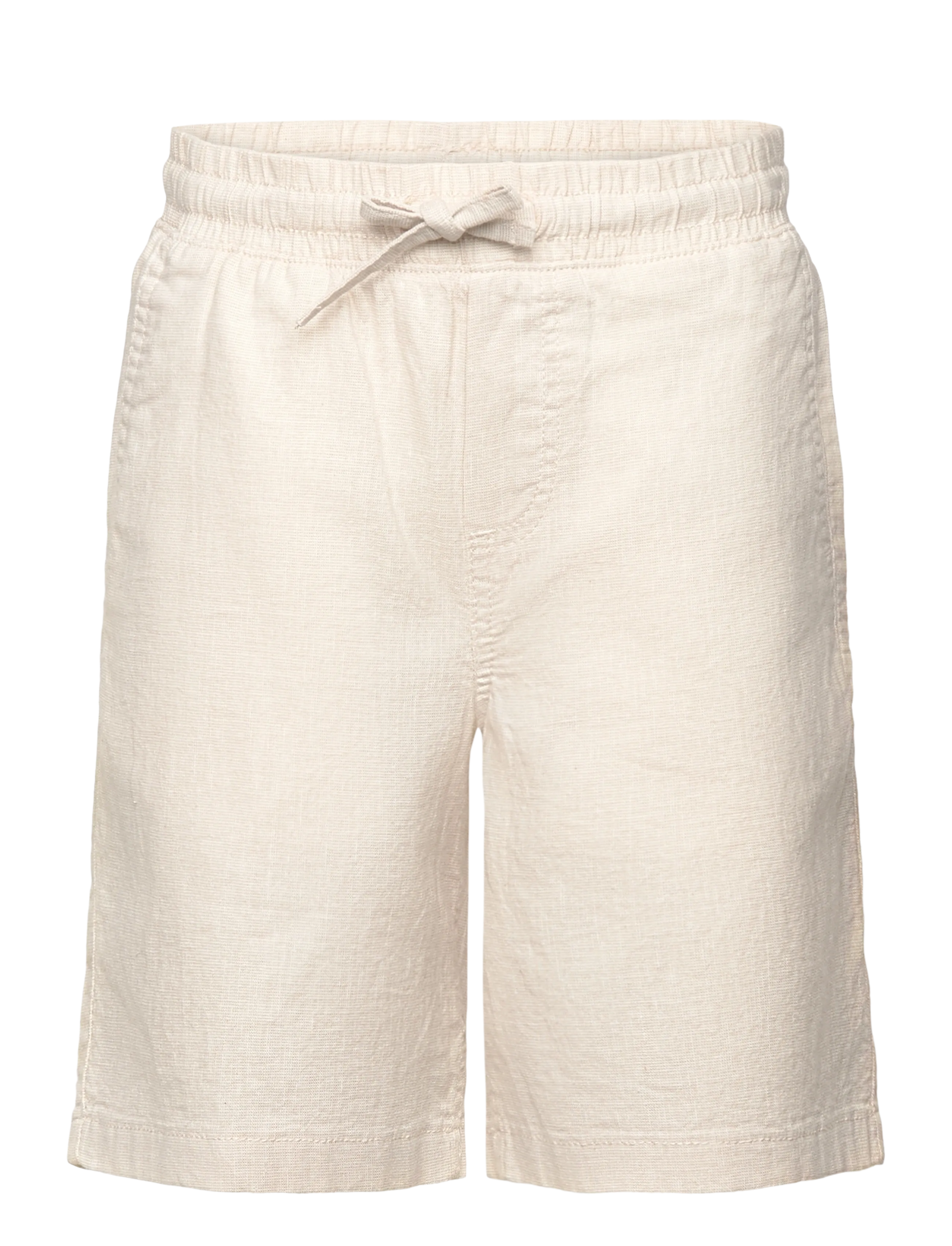 Jack & Jones JPSTJAIDEN BREEZE JOGGER SHORT JNR - Linen clothing - STRING / cream