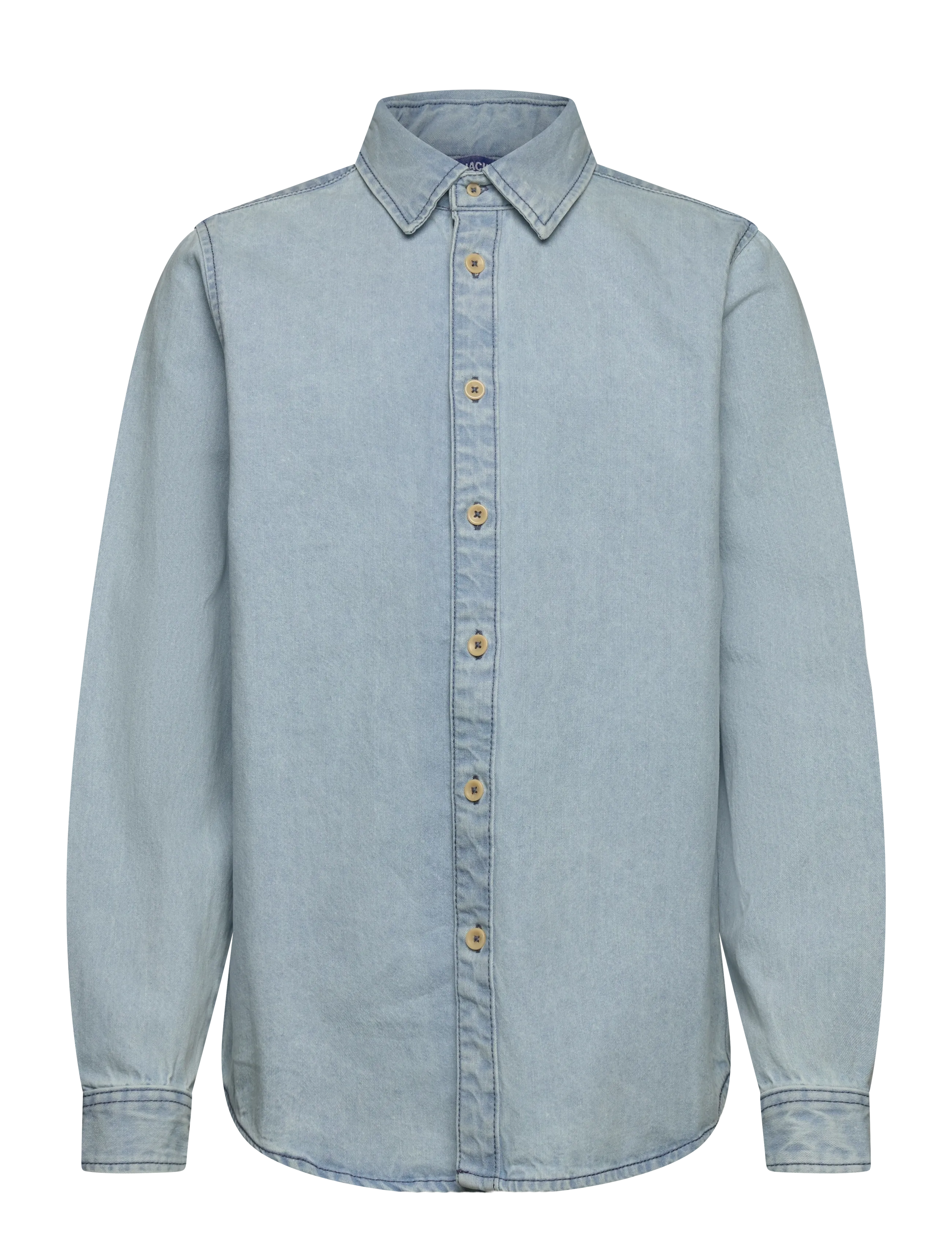 Jack & Jones JJESTANLEY JJSHIRT AT 021 NOOS JNR - Särgid - BLUE DENIM / blue