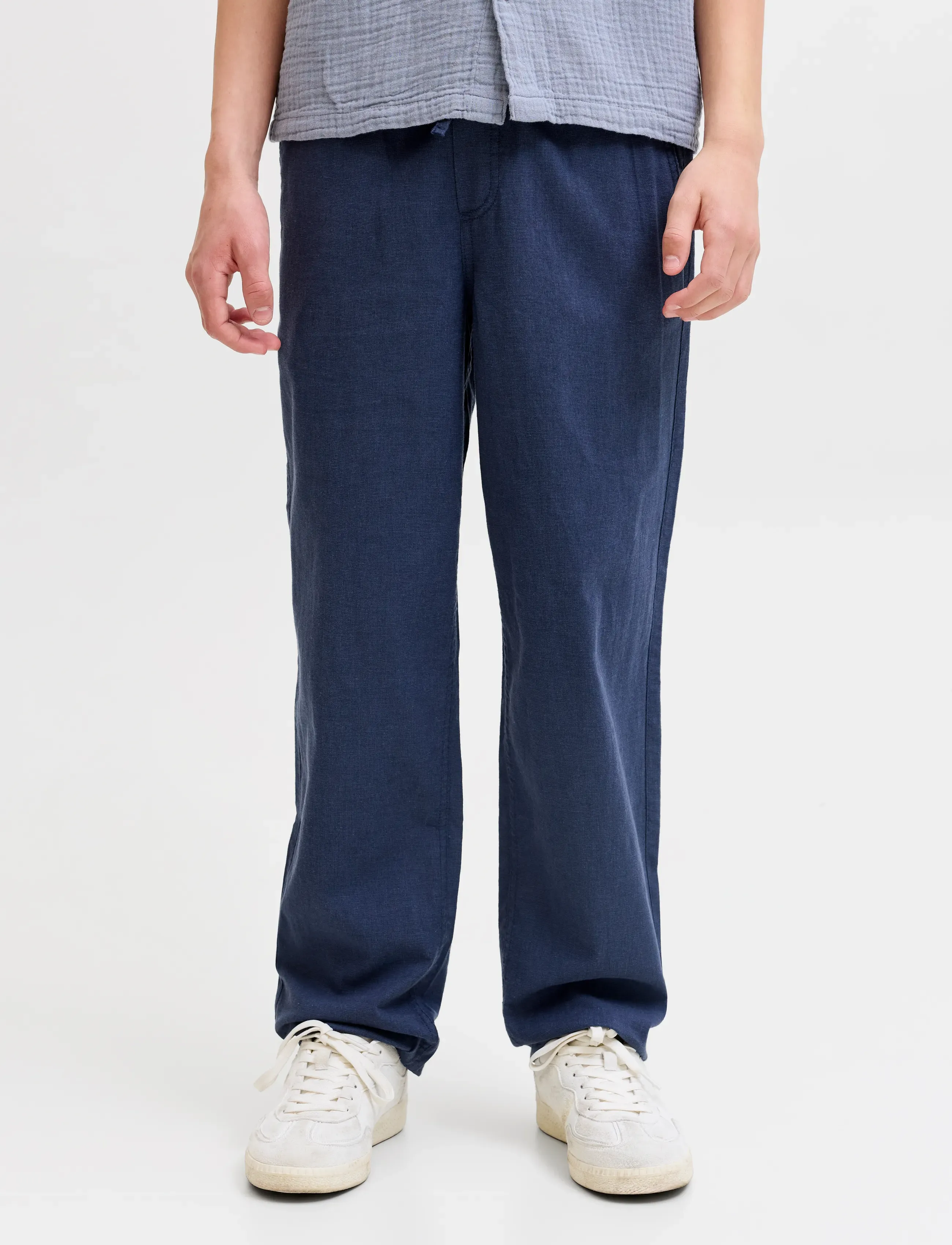 Jack & Jones Jpstkarl Breeze Jogger Jnr, 146, Navy, Underdele > Bukser, Børn