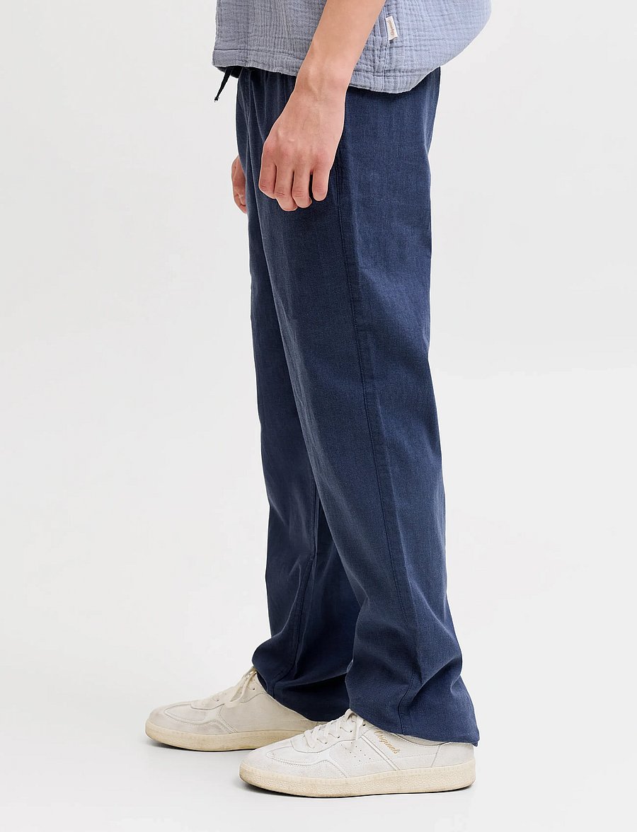 Jack & Jones - JPSTKARL BREEZE JOGGER JNR - leinen-kleidung - sky captain - 5