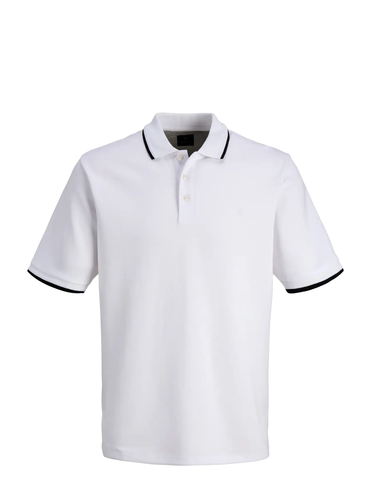 Jack & Jones JPRBLAETHAN DETAIL SS POLO JNR - Jack & Jones - BRIGHT WHITE / white