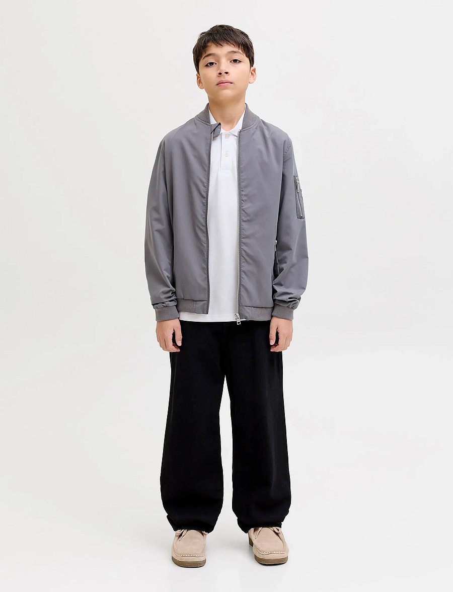 Jack & Jones - JPRBLAETHAN DETAIL SS POLO JNR - kortærmede poloer - bright white - 4