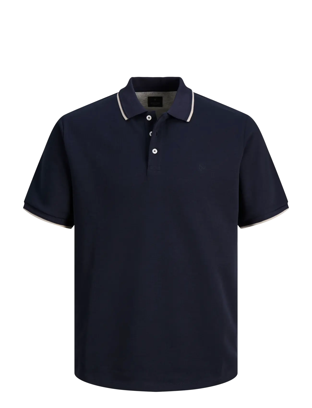 Jack & Jones JPRBLAETHAN DETAIL SS POLO JNR - Tøj - NIGHT SKY / navy