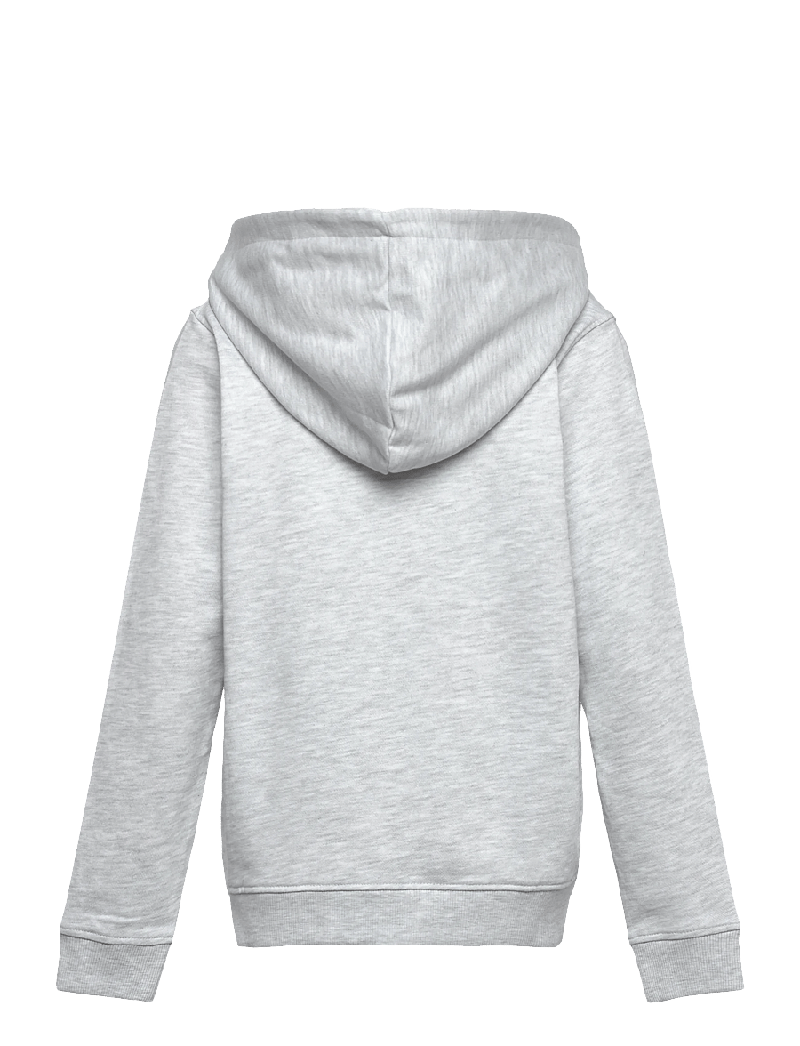 Jack & Jones - JJCOLLEGE LOGO SWEAT ZIP HOOD JNR - kapuutsiga pusad - white melange - 1