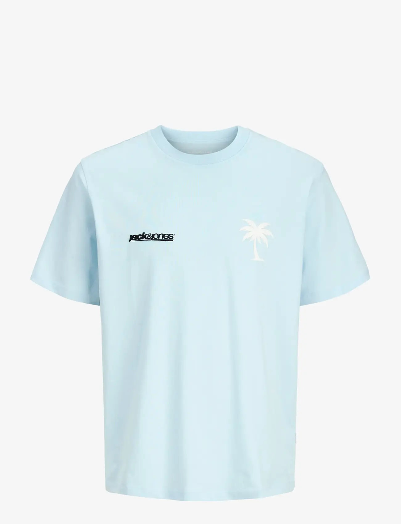 Jack & Jones - JCOCLUB BACK IMAGERY TEE SS CN MNI - kortærmede t-shirts - omphalodes - 0