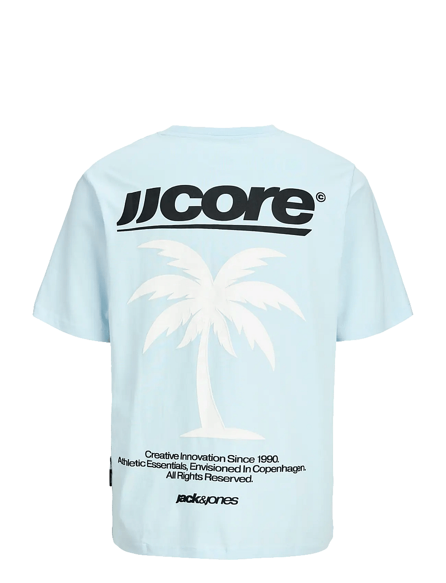Jack & Jones - JCOCLUB BACK IMAGERY TEE SS CN MNI - kurzärmelige - omphalodes - 1