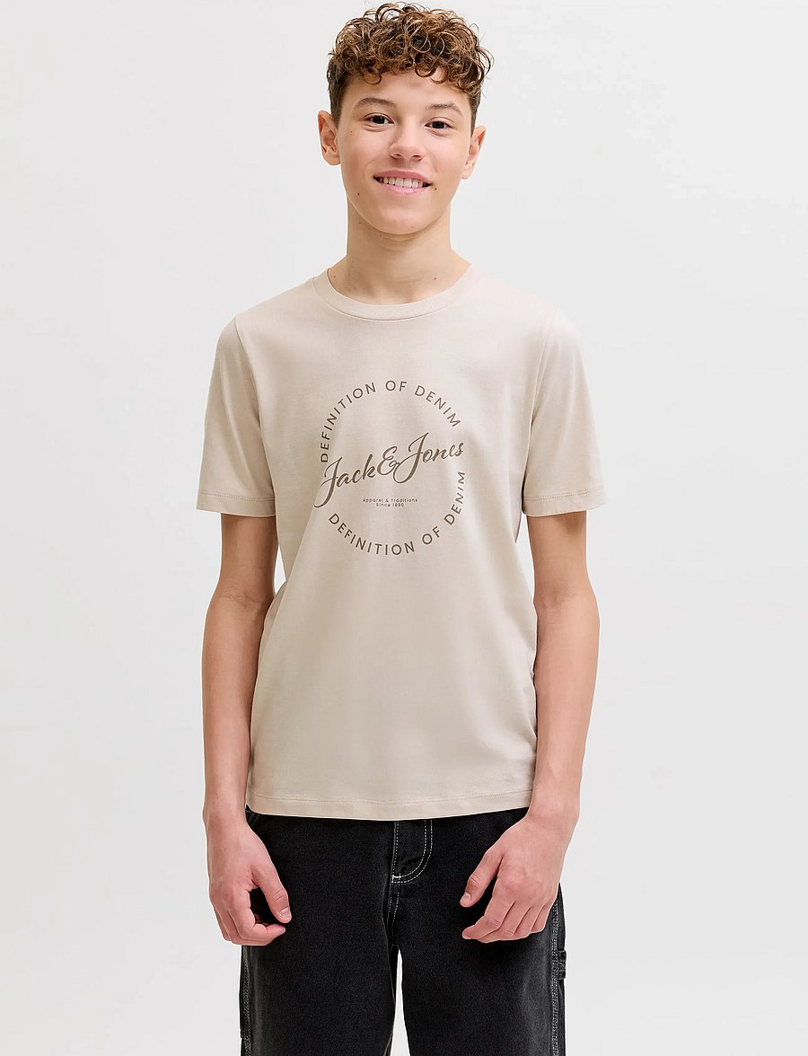 Jack & Jones - JJGRAYSON TEE SS CREW NECK 2PK MP JNR - kortærmede t-shirts - celestial blue - 0