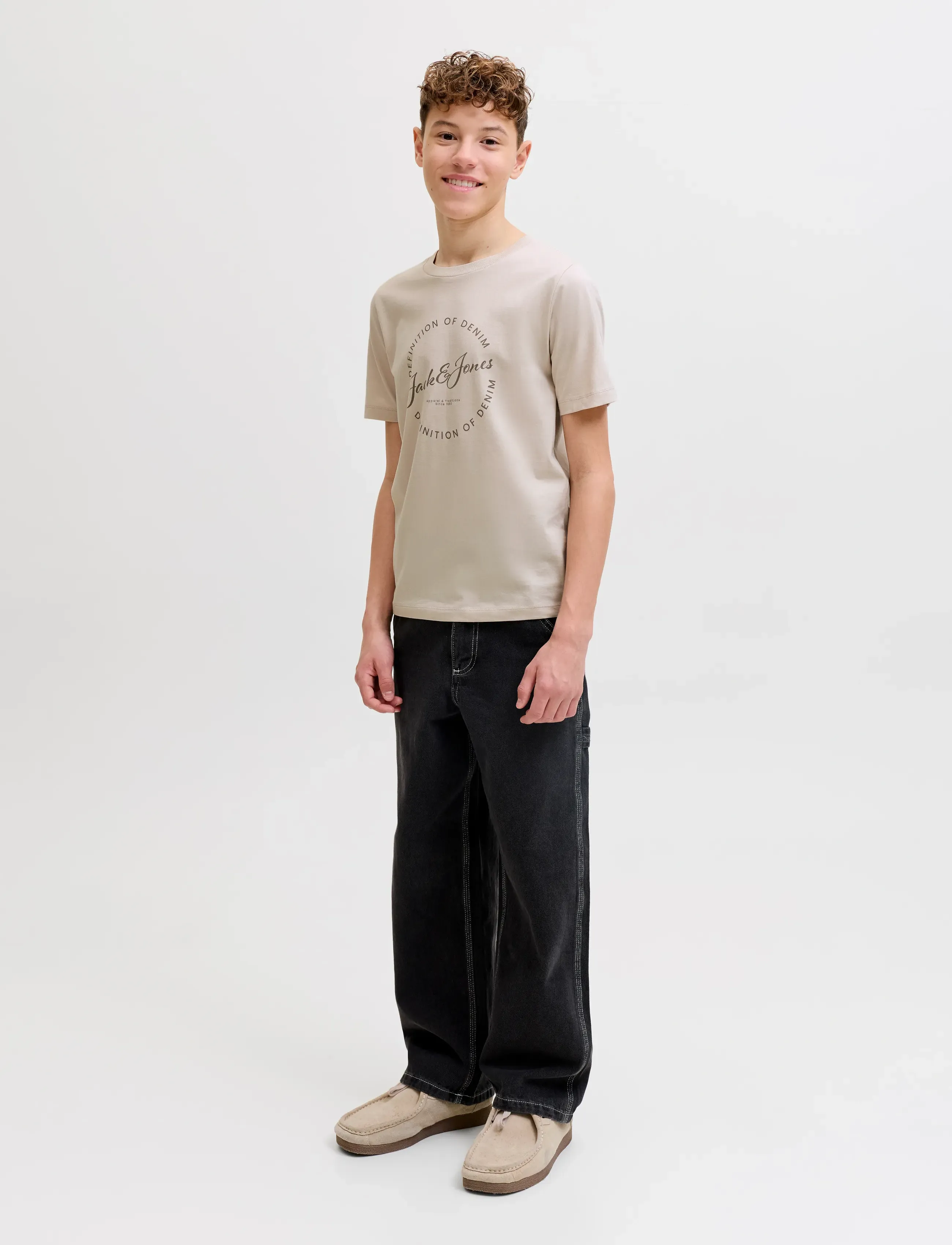Jack & Jones - JJGRAYSON TEE SS CREW NECK 2PK MP JNR - celestial blue - 3