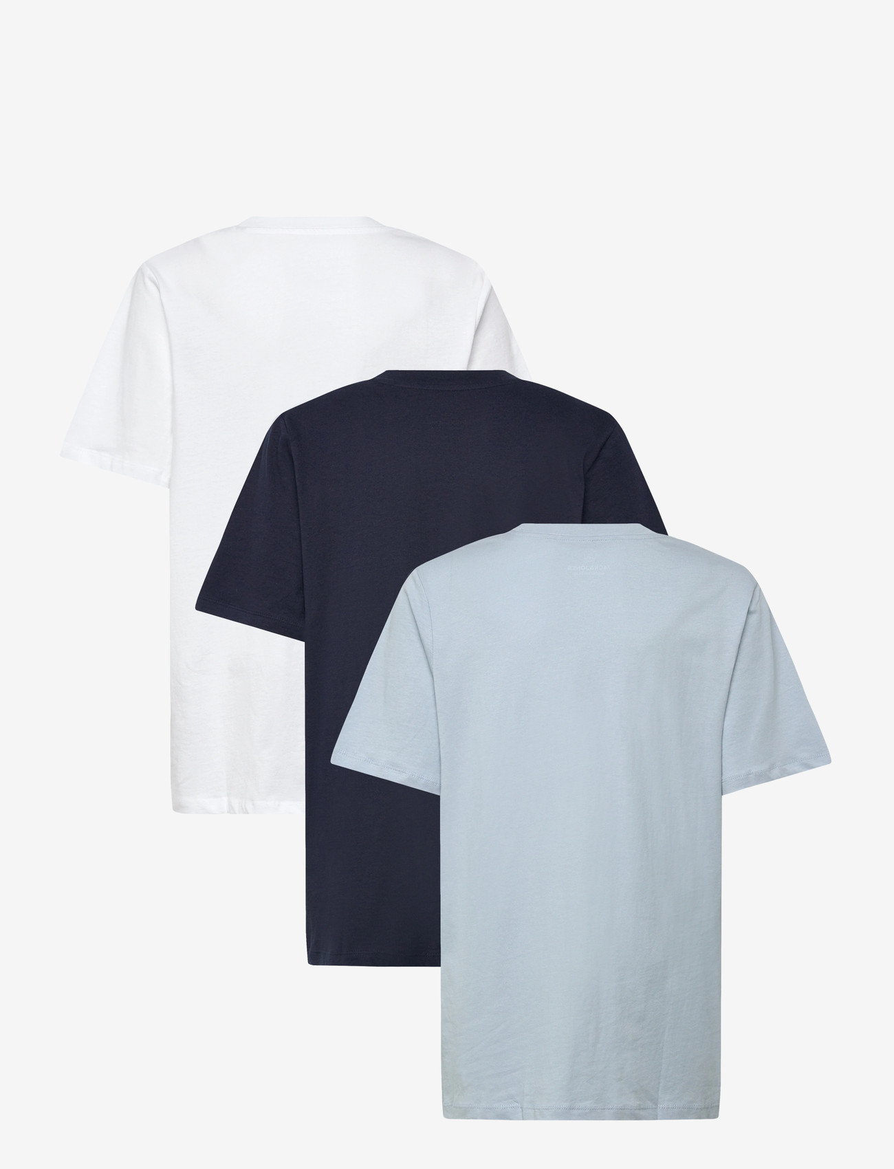 Jack & Jones - JJBRANDON TEE SS CREW NECK 3PK MP JNR - short-sleeved t-shirts - bright white - 1