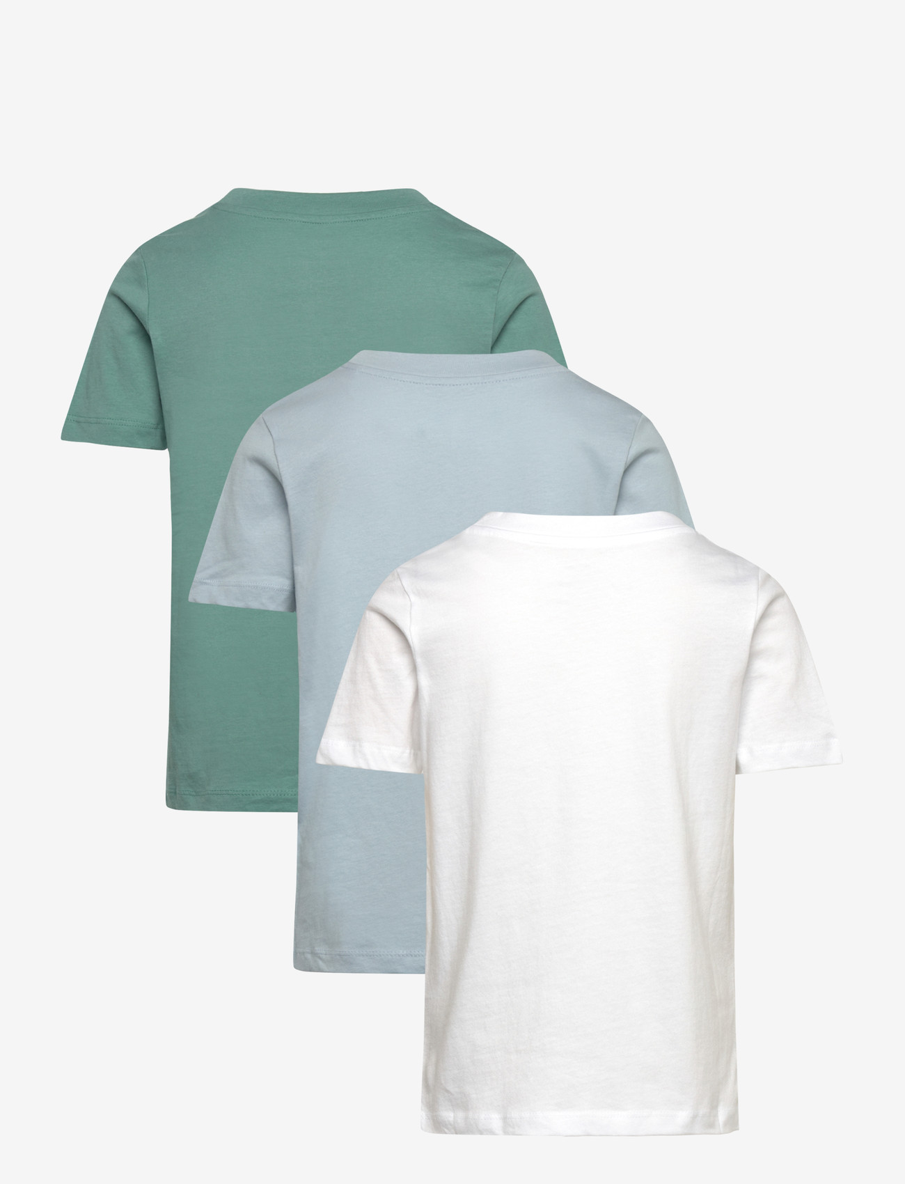 Jack & Jones - JJBRANDON TEE SS CREW NECK 3PK MP JNR - short-sleeved t-shirts - bright white - 2