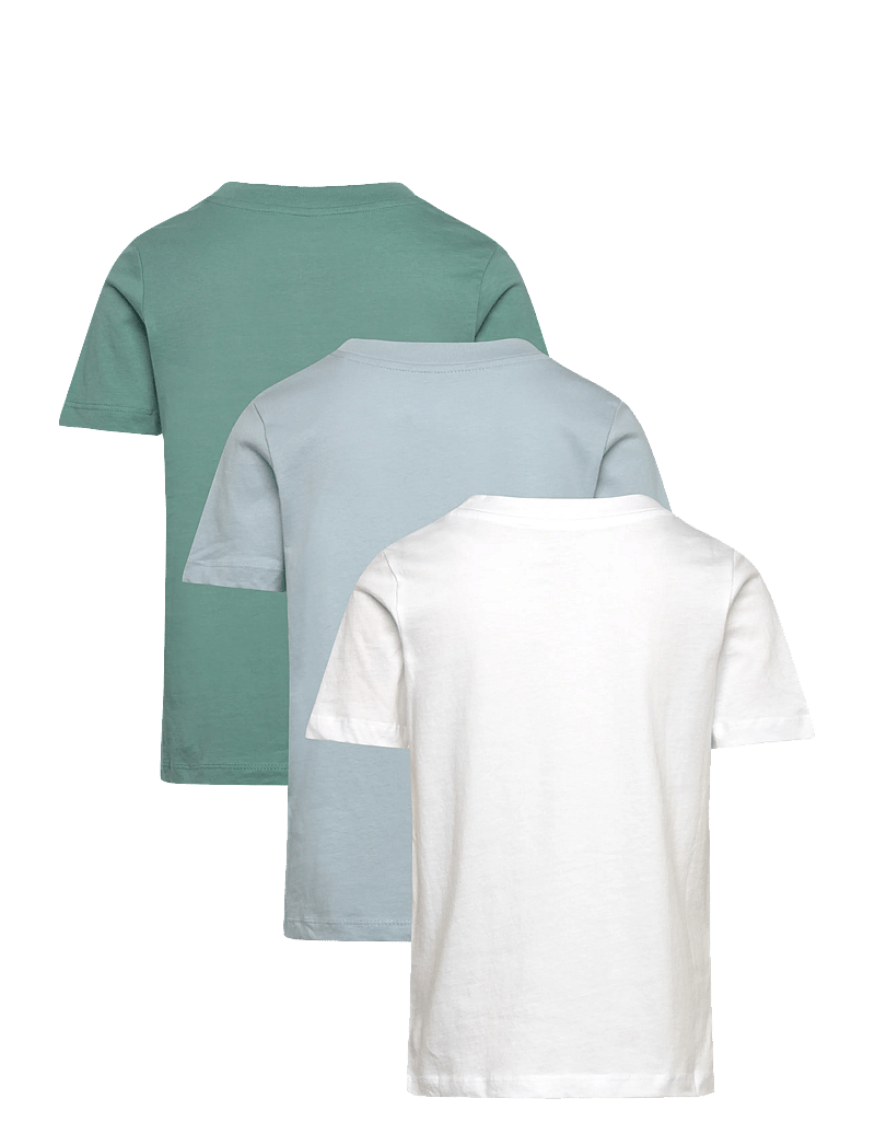 Jack & Jones - JJBRANDON TEE SS CREW NECK 3PK MP JNR - short-sleeved t-shirts - bright white - 2