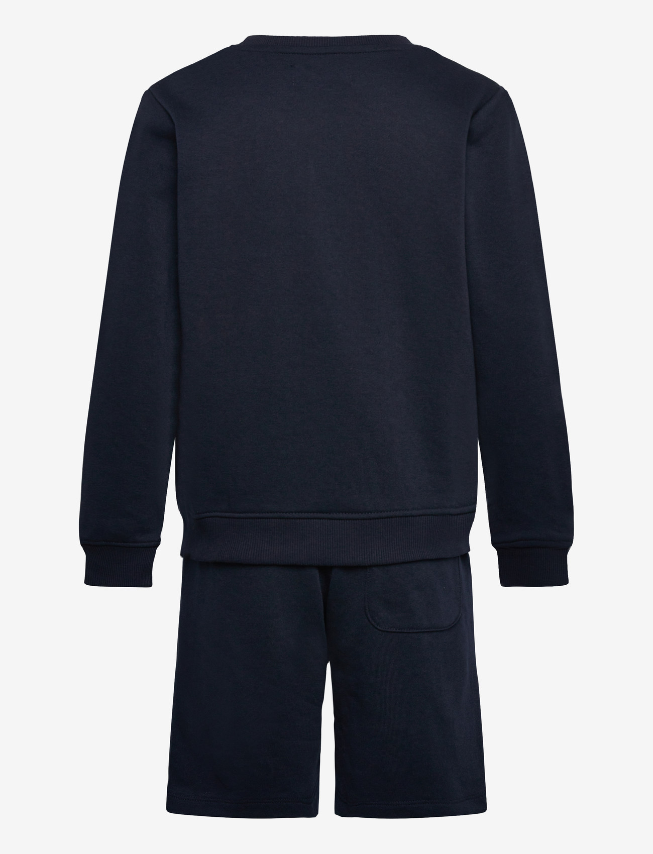 Jack & Jones - JJBRANDON SWEATSHIRT/SHORTS SET MP JNR - pikkade varrukatega t-särkide komplektid - navy blazer - 1