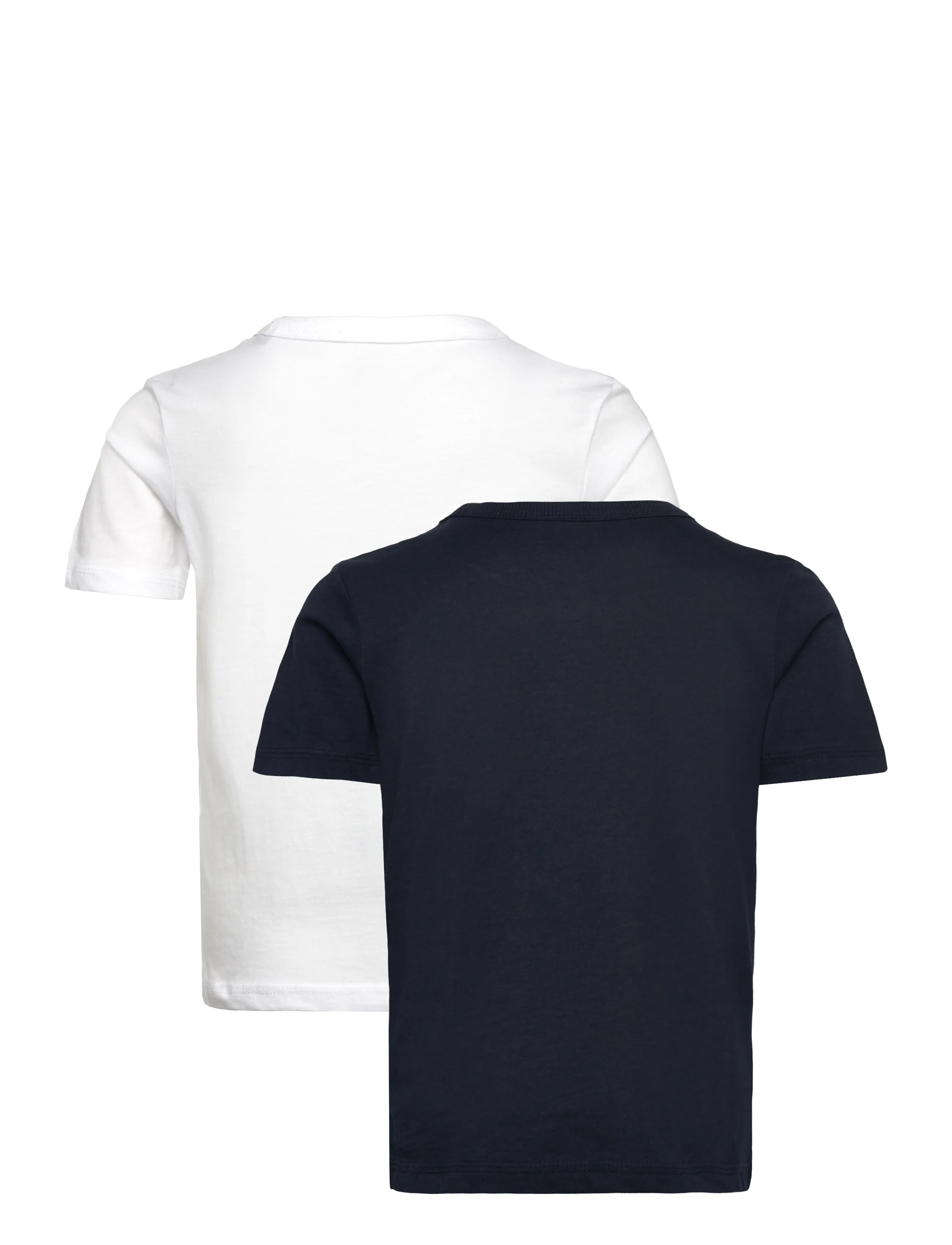 Jack & Jones - JJCOLLEGE LOGO TEE SS CN 2PK MP JNR - kortærmede t-shirts - navy blazer - 2