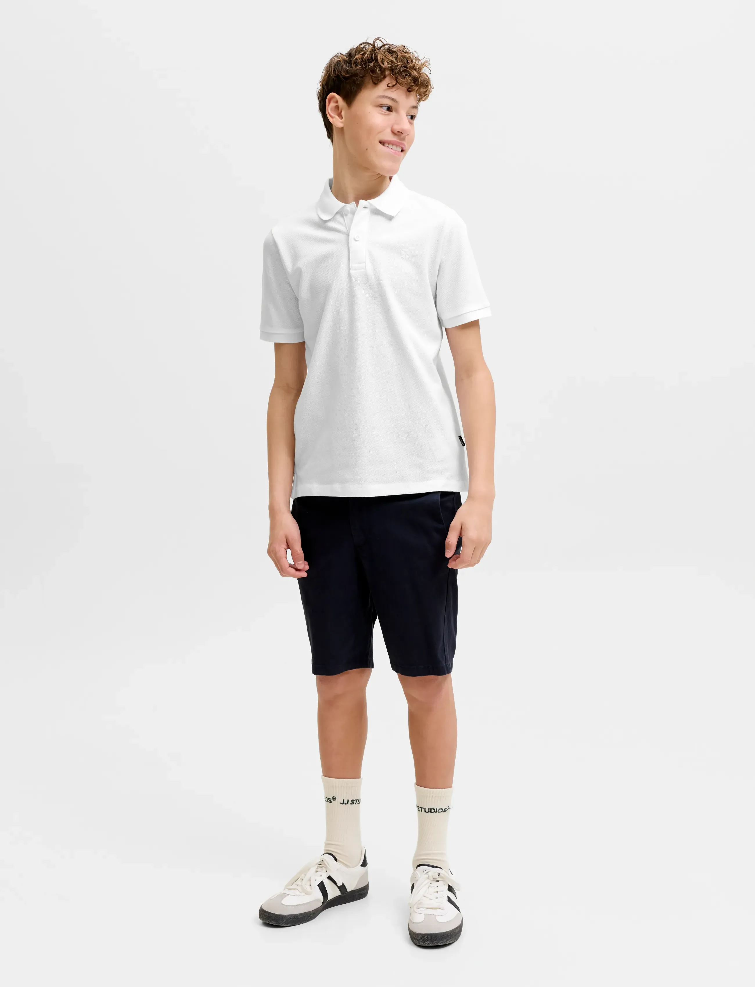 Jack & Jones - JPRBLAWESTON SS POLO JNR - short-sleeved polos - bright white - 3
