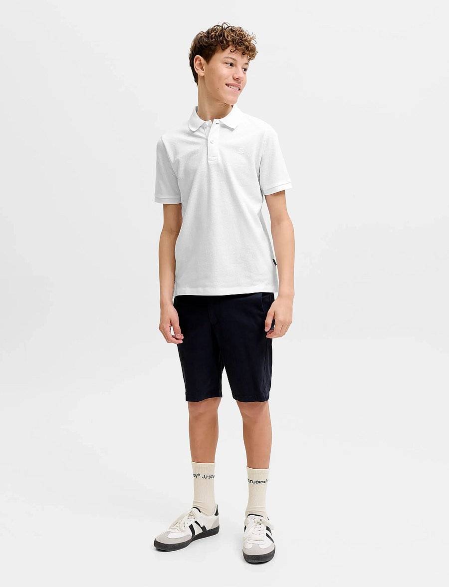 Jack & Jones - JPRBLAWESTON SS POLO JNR - kurzärmelig - bright white - 3