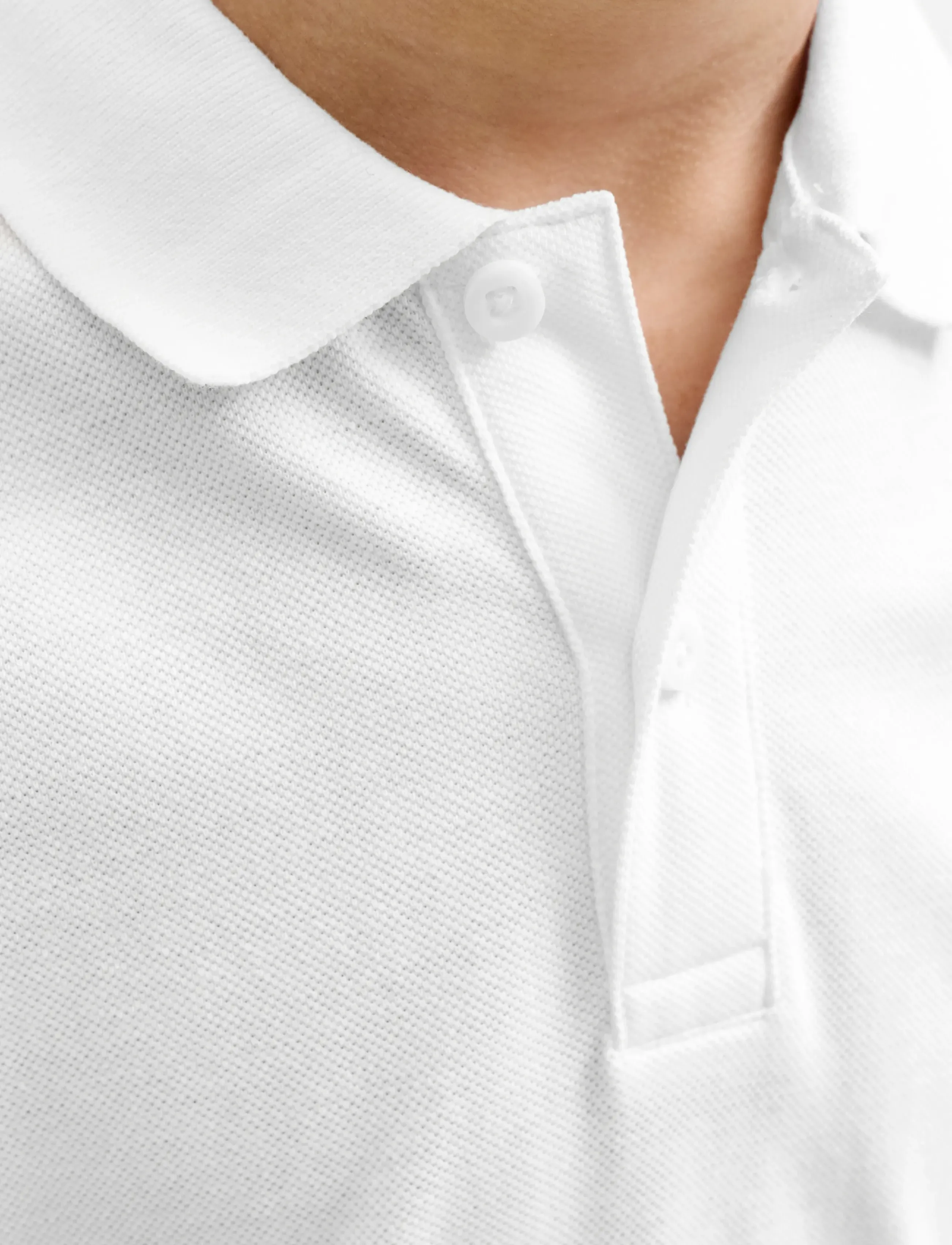 Jack & Jones - JPRBLAWESTON SS POLO JNR - short-sleeved polos - bright white - 4
