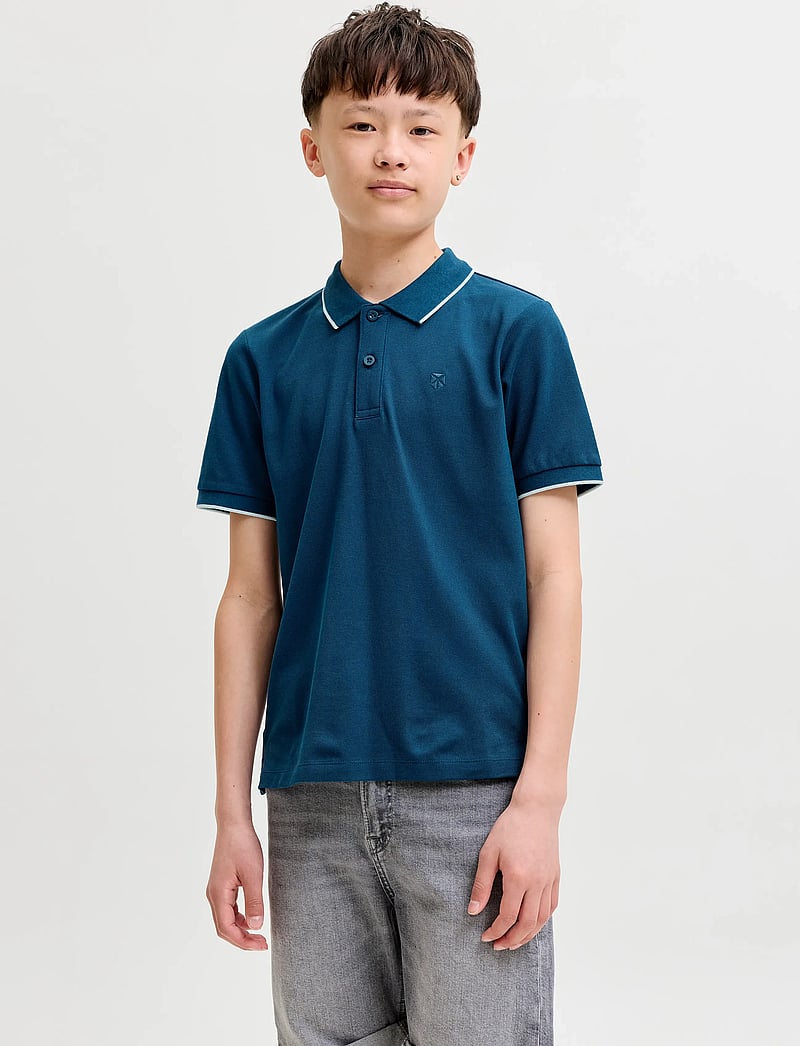 Jack & Jones - JPRBLAWESTON SS POLO JNR - kurzärmelig - estate blue - 0