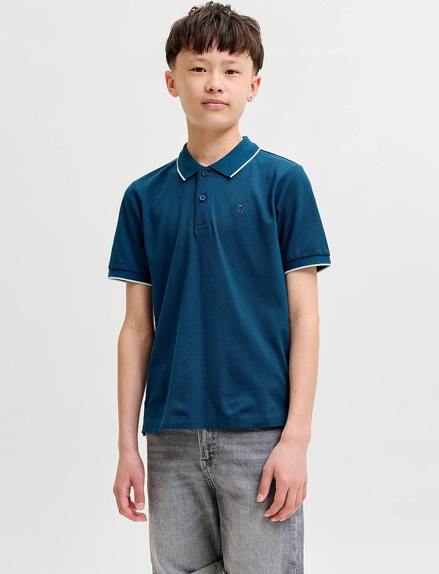 Jack & Jones - JPRBLAWESTON SS POLO JNR - kortærmede poloer - estate blue - 0