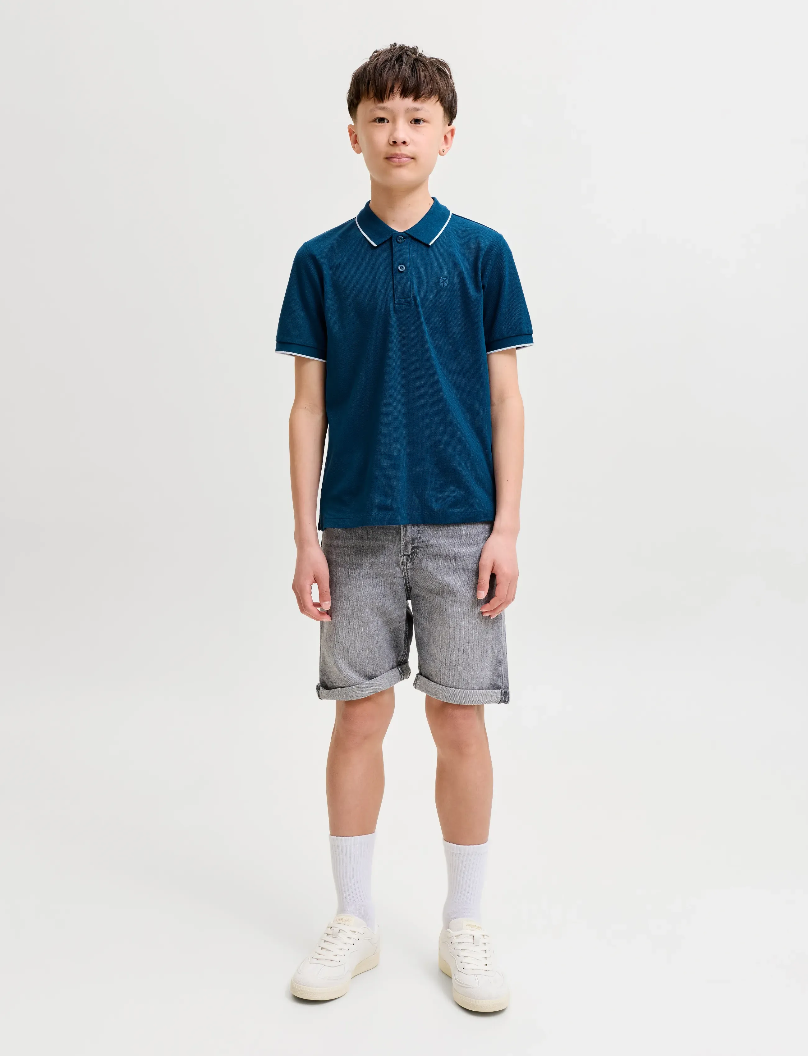 Jack & Jones - JPRBLAWESTON SS POLO JNR - short-sleeved polos - estate blue - 3