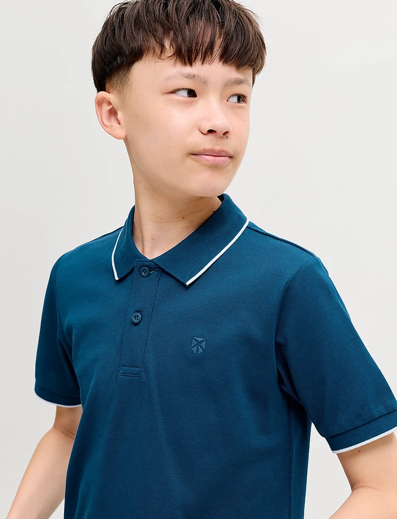 Jack & Jones - JPRBLAWESTON SS POLO JNR - kurzärmelig - estate blue - 5