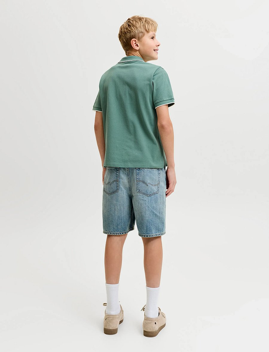 Jack & Jones - JPRBLAWESTON SS POLO JNR - kortärmade pikéer - sagebrush green - 2