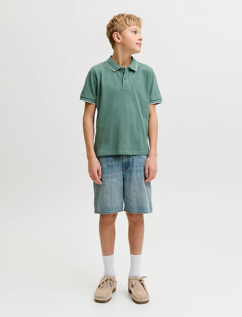 Jack & Jones - JPRBLAWESTON SS POLO JNR - kurzärmelig - sagebrush green - 3
