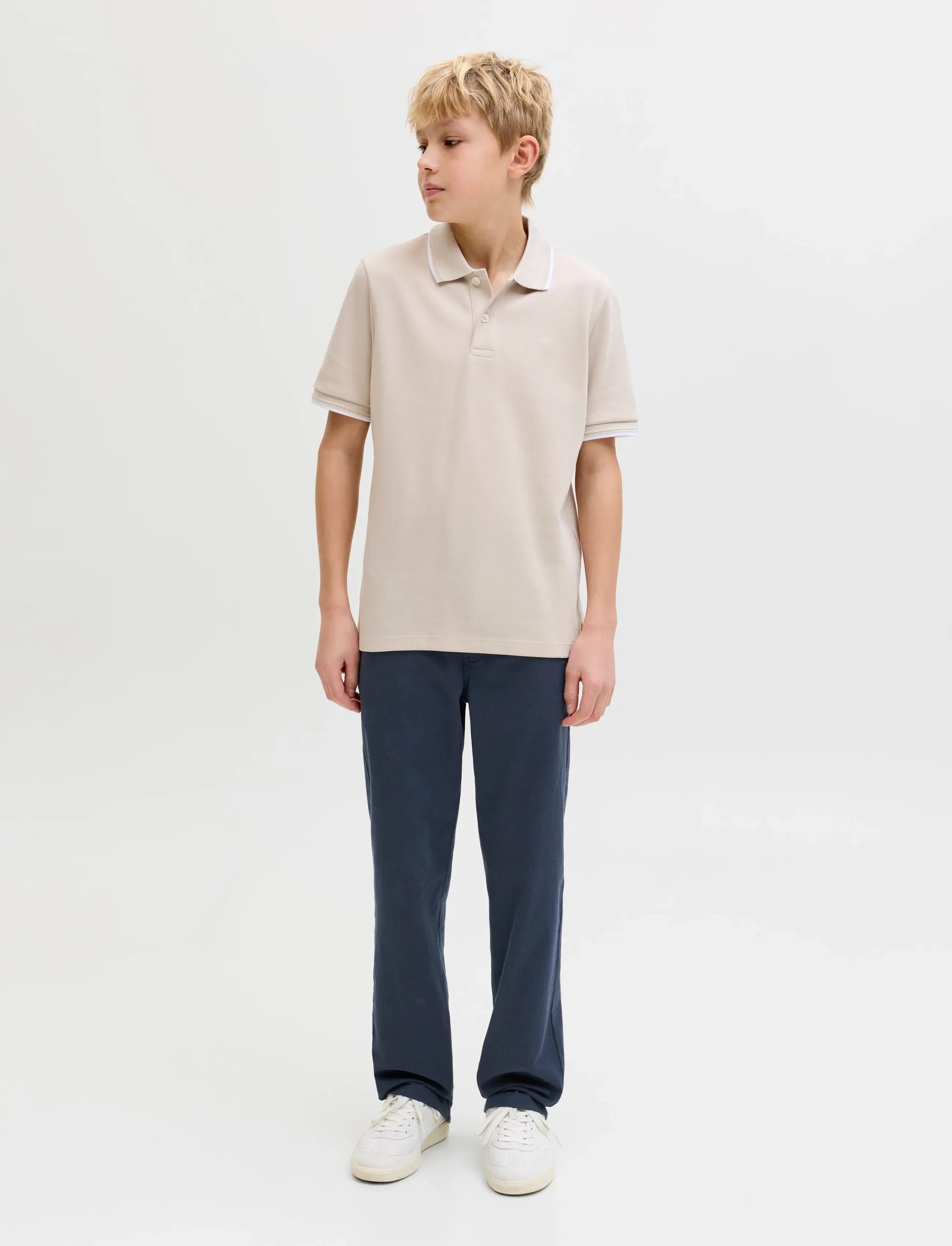 Jack & Jones - JPSTKANE FURY PANTS NOOSJNR - bukser - navy blazer - 4