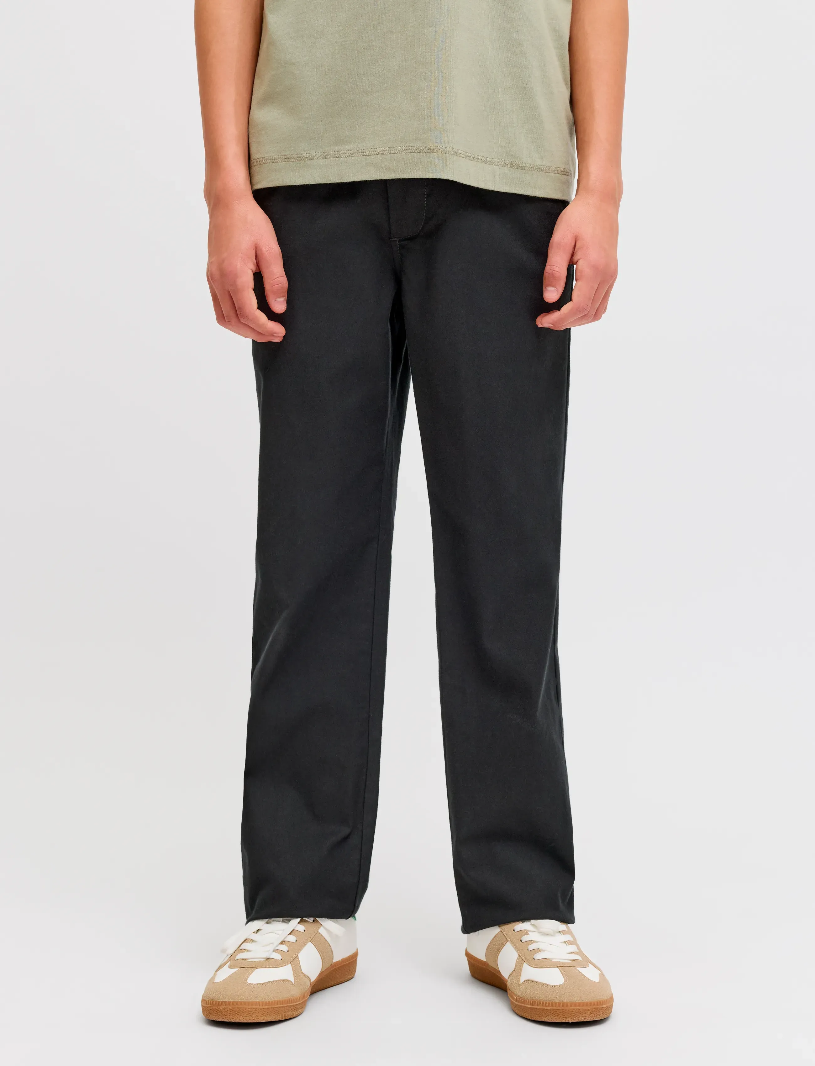 Jack & Jones JPSTKANE FURY PANTS NOOSJNR - Hosen - TAP SHOE / black