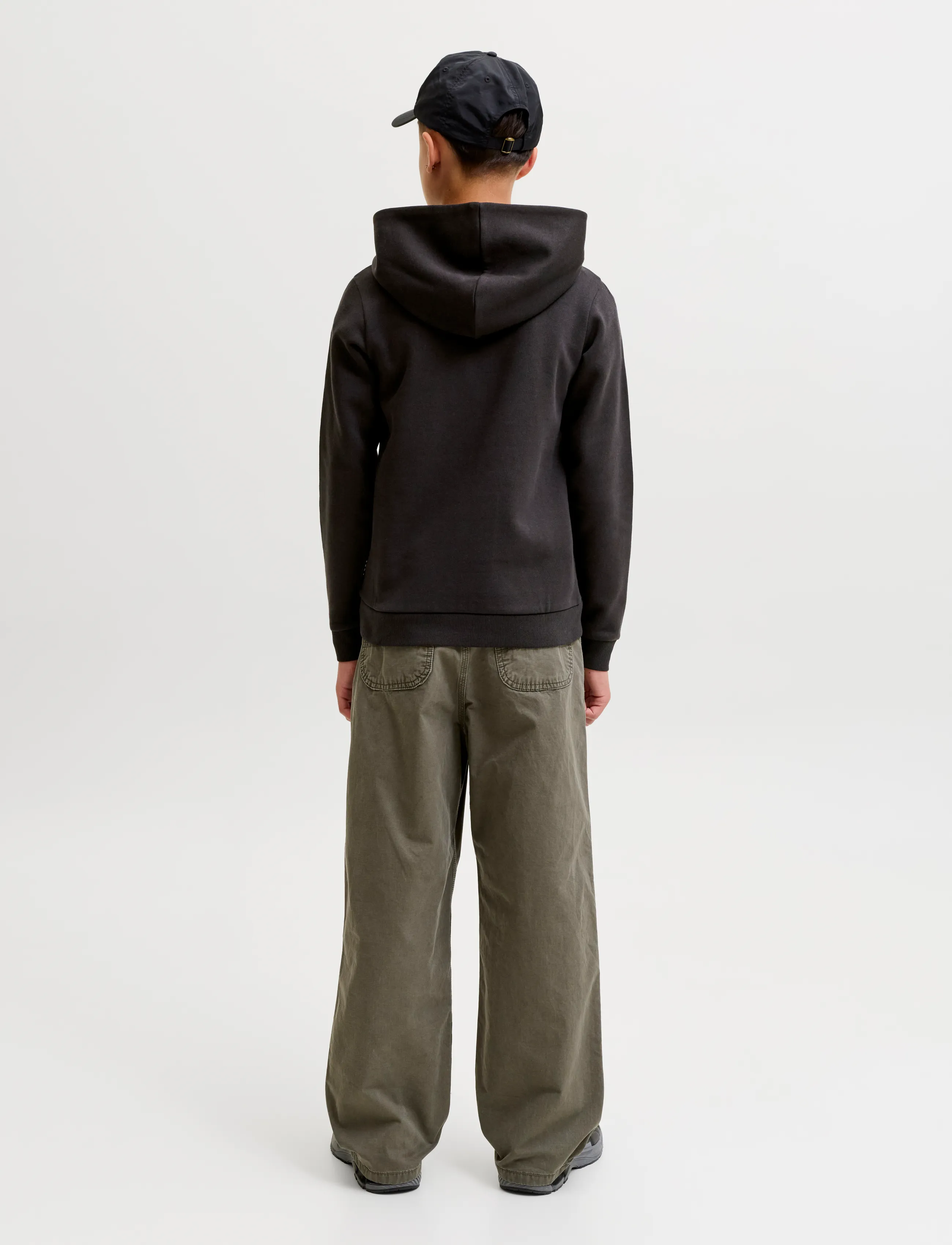 Jack & Jones - JCOFUSION GRAPHIC SWEAT HOOD SN JNR - kapuutsiga dressipluusid - black - 3