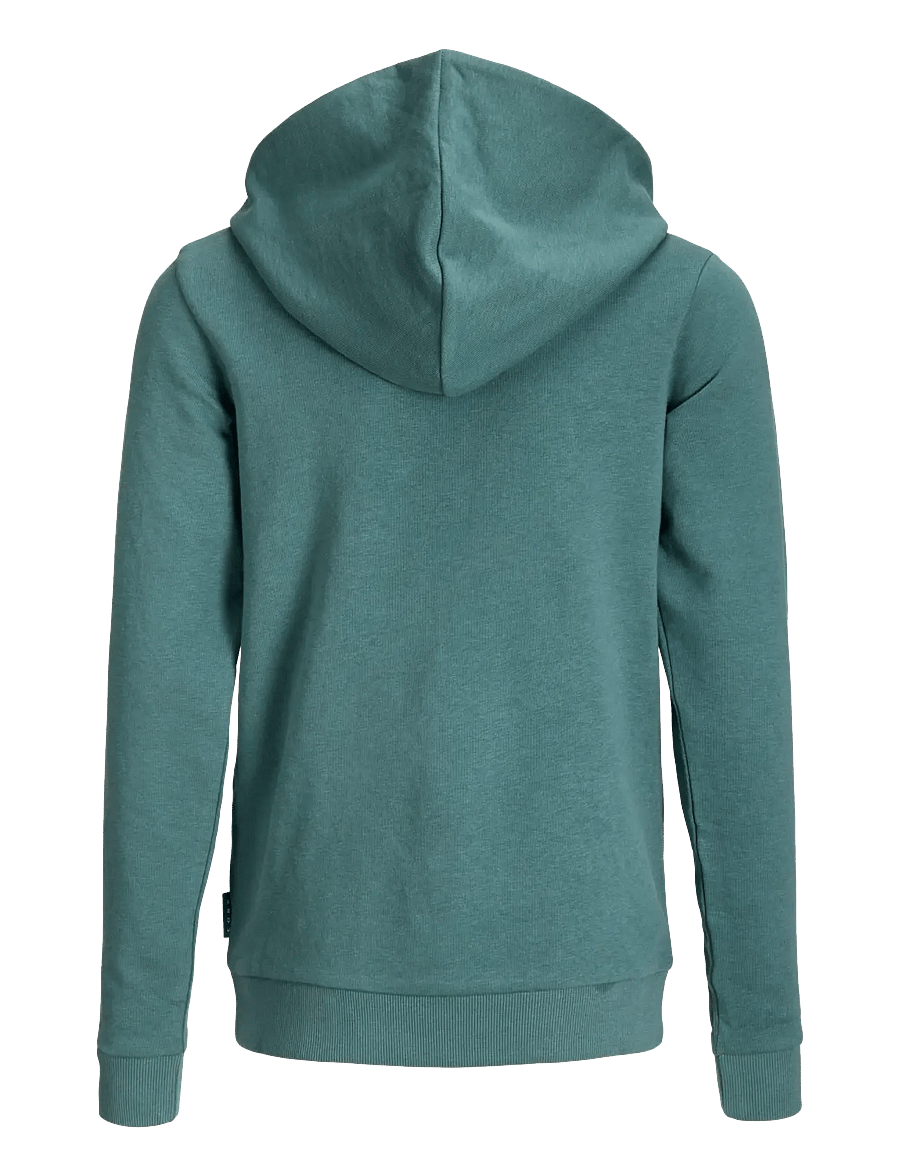 Jack & Jones - JCOFUSION GRAPHIC SWEAT HOOD UNB SN JNR - kapuzenpullover - north atlantic - 2