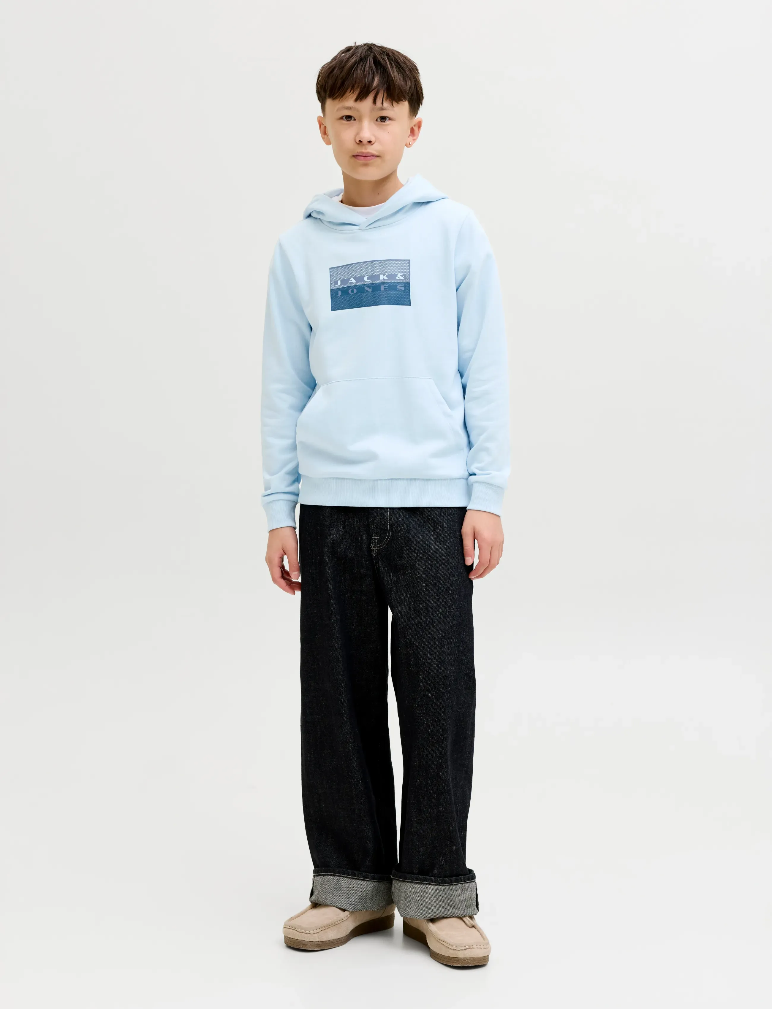 Jack & Jones - JCOFUSION GRAPHIC SWEAT HOOD SN JNR - hættetrøjer - omphalodes - 4