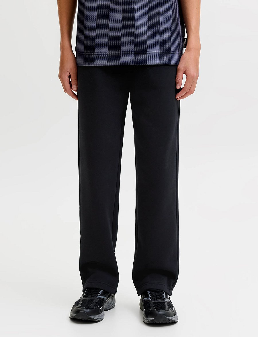 Jack & Jones - JPSTKANE BRADLEY UNC SWT PANT JNR SN - dressipüksid - black - 0